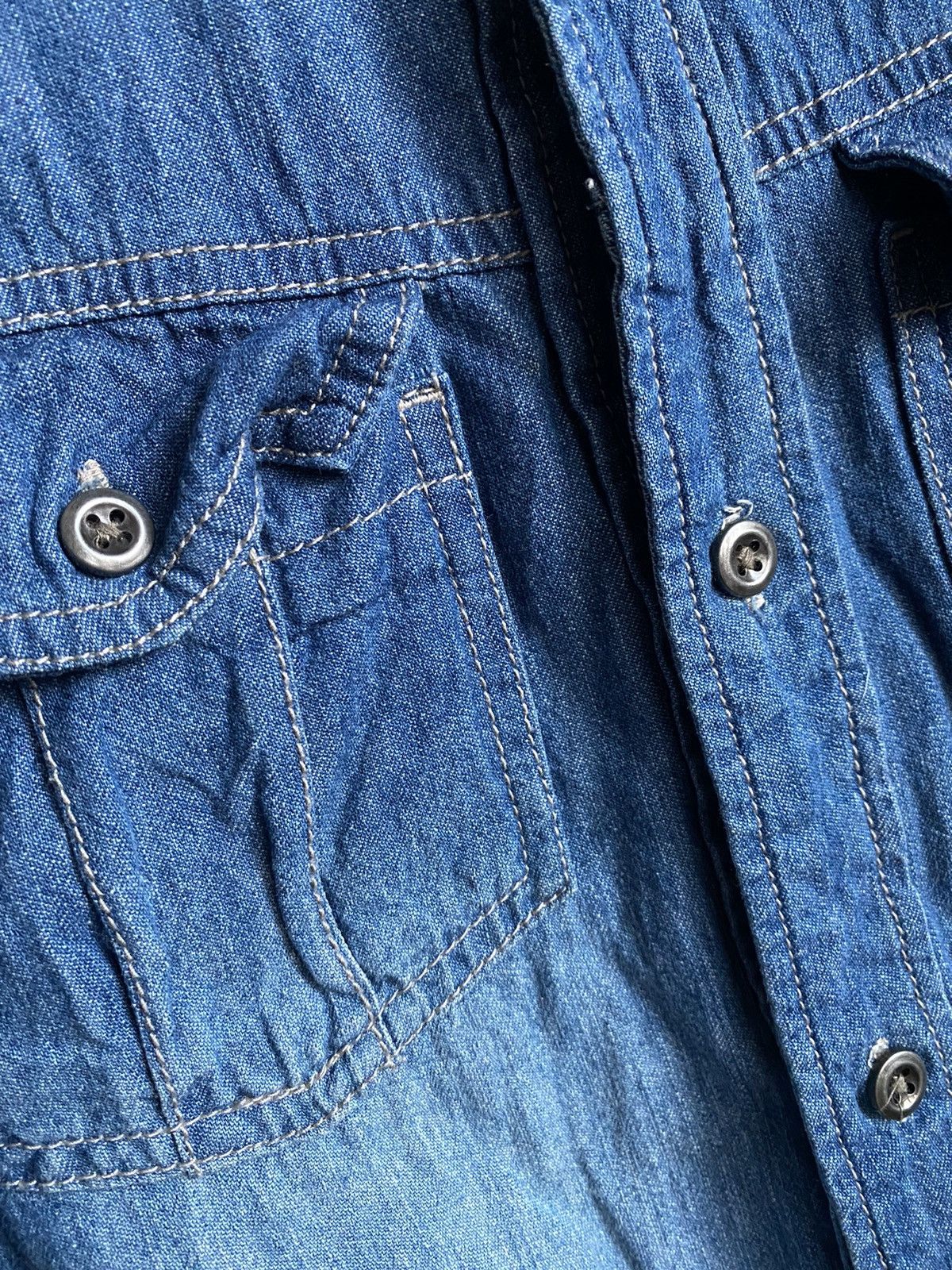 semanticdesign Semantic Design denim 1/2 sleeve shirt Size US M / EU 48-50 / 2 - 3 Thumbnail
