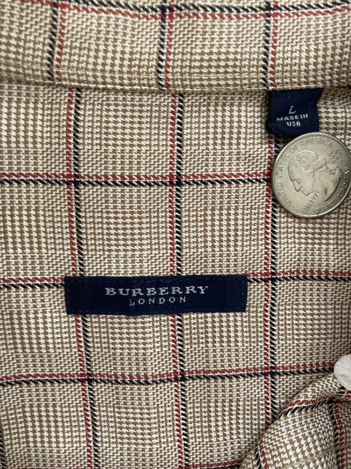 Burberry Burberry long sleeve shirt Size US L / EU 52-54 / 3 - 2 Thumbnail