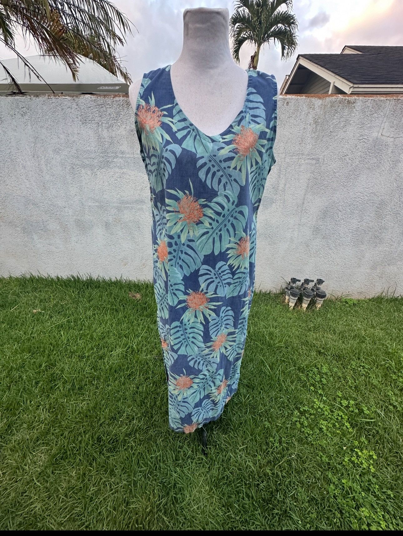 Reyn Spooner PreOwned Reyn Spooner Dress Multicolored Women's Medium Size M / US 6-8 / IT 42-44 - 1 Thumbnail