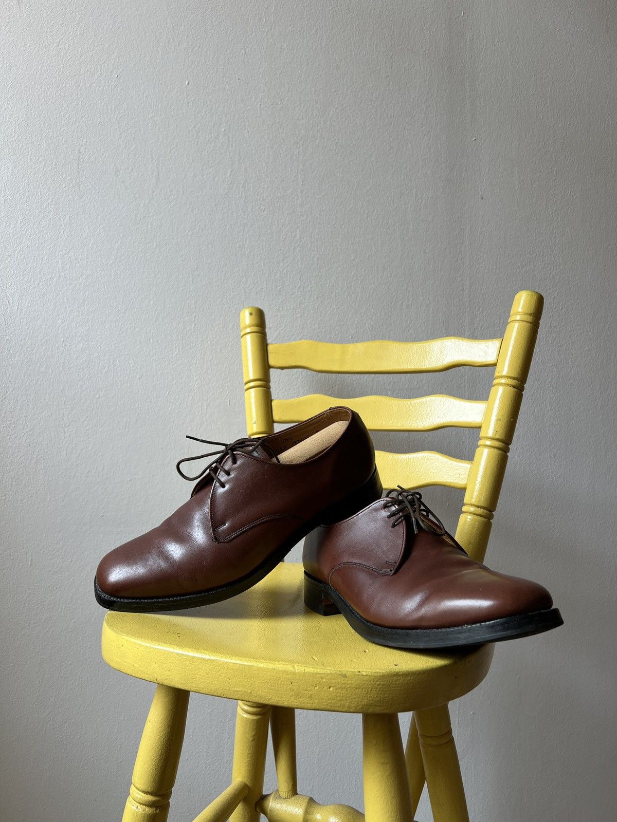 Crockett & Jones Joseph Cheaney England Leather Boots Brown Loafers Size US 9 / EU 42 - 10 Thumbnail