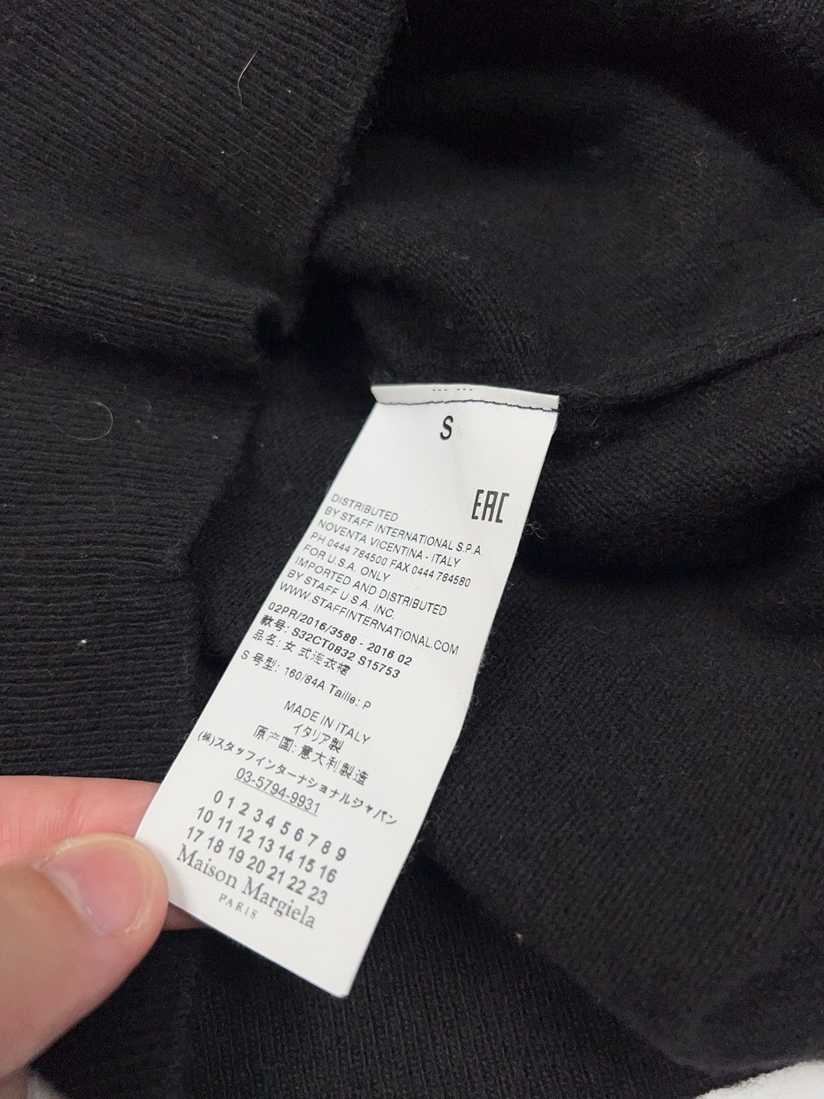Maison Margiela Maison Margiela MM6 Long Sweater Black Fringe Tunic Dress Size S / US 4 / IT 40 - 16 Thumbnail