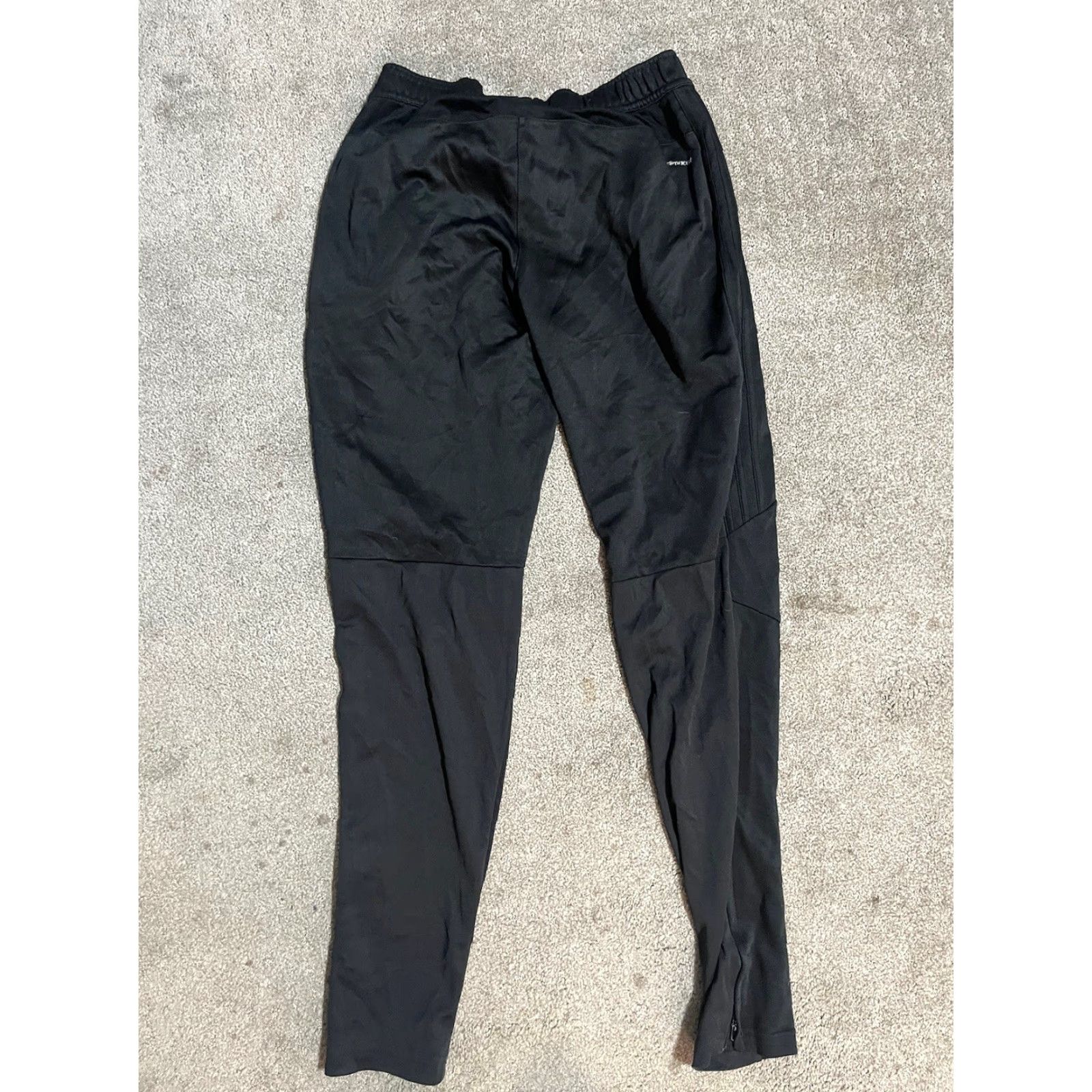 Adidas Adidas Sweatpants Tiro Black Women S Pants Regular Inseam 31" Elastic Drawstring Lined Fleece Activewear Pop Size 28" / US 6 / IT 42 - 3 Thumbnail
