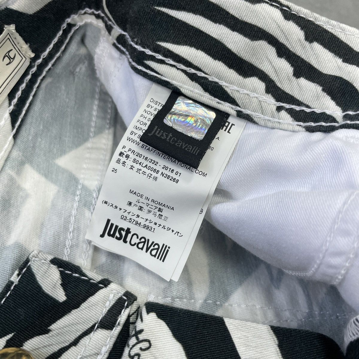 Just Cavalli Just Cavalli Women Skinny Leg Pants Size 25 Size 29" - 10 Thumbnail