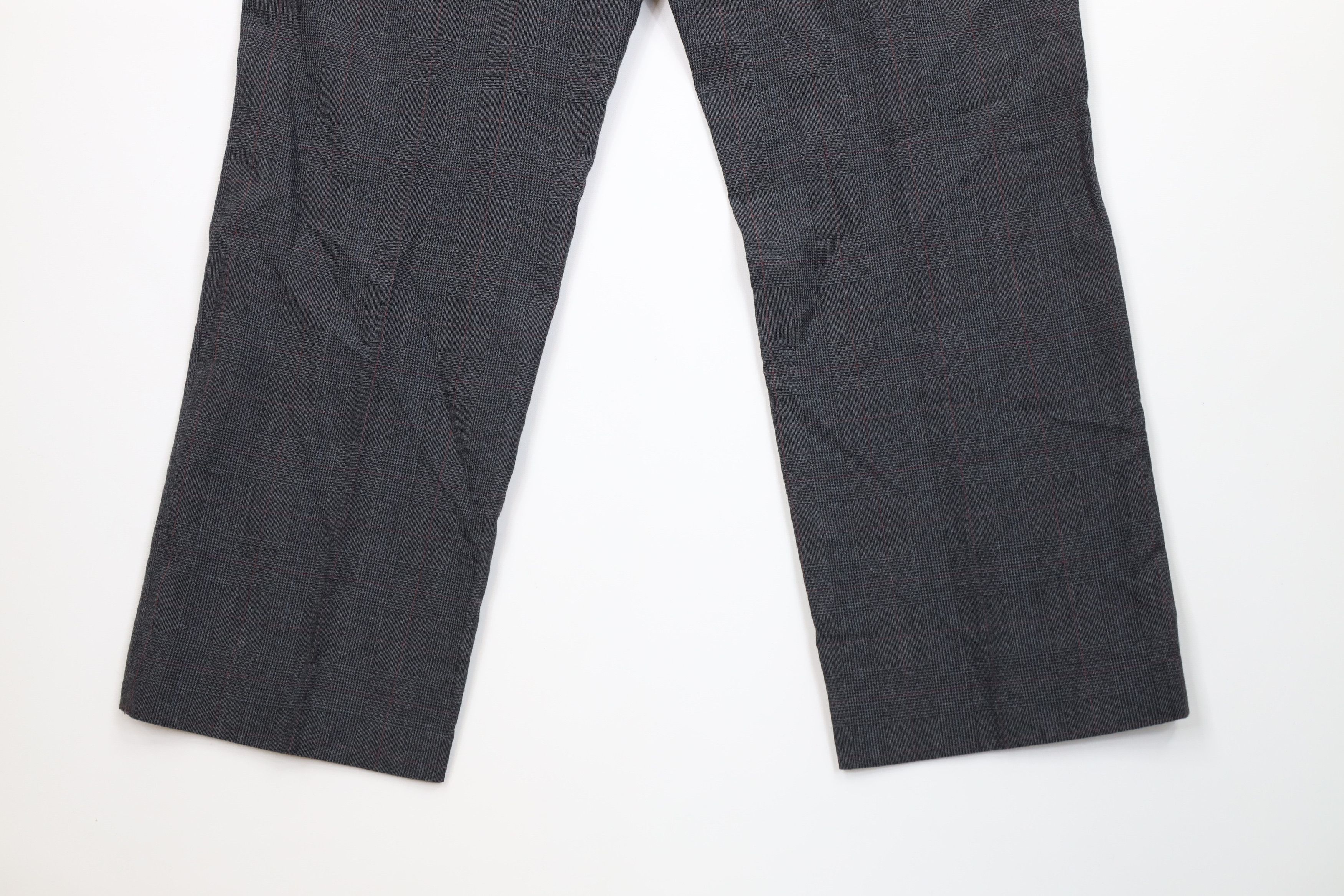 Vintage Vintage 90s Streetwear Blend Wide Leg Chino Pants Plaid USA Size US 36 / EU 52 - 12 Thumbnail