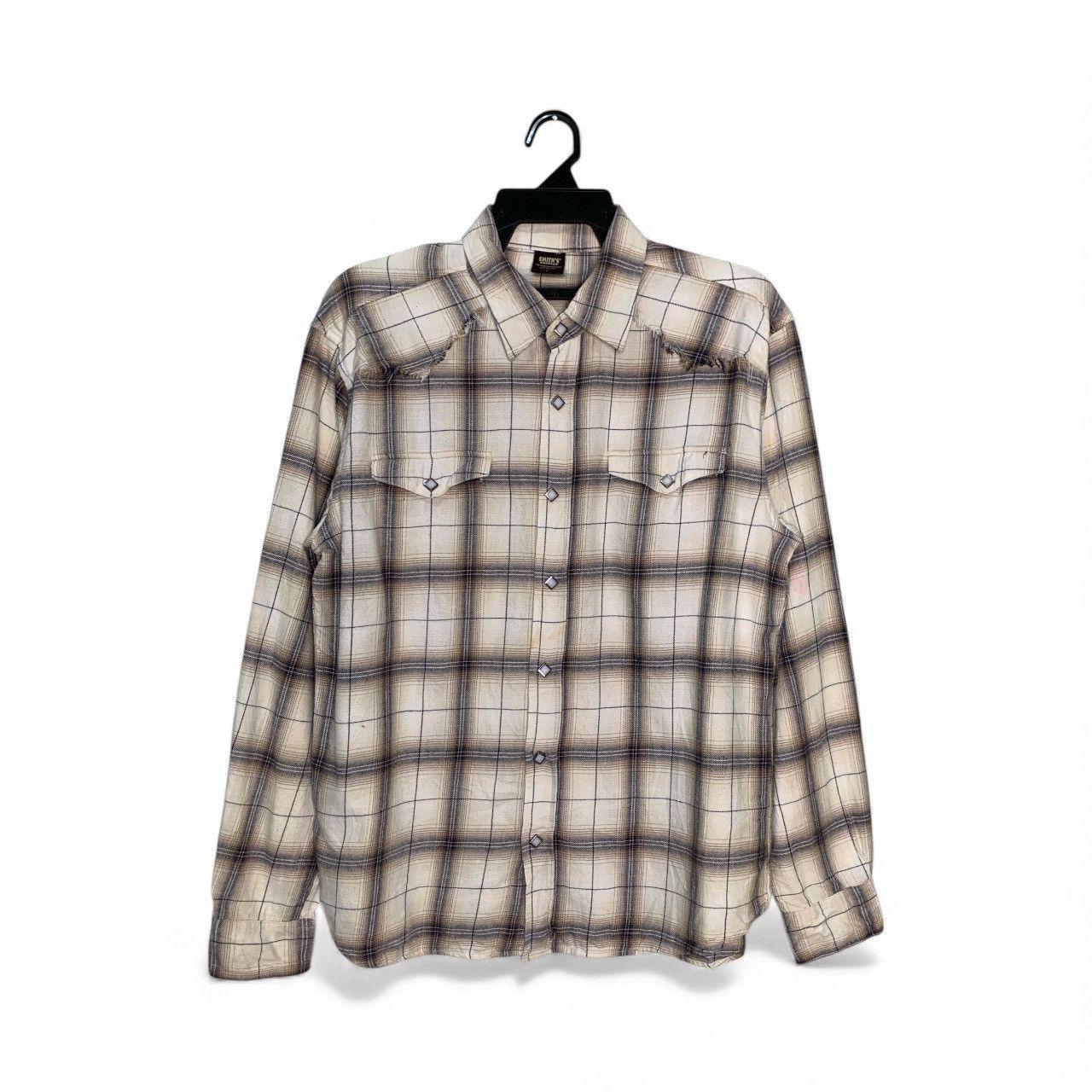 Smith's American Rare Design Smith’s American Double Pocket Western Shirts Size L / US 10 / IT 46 - 1 Thumbnail