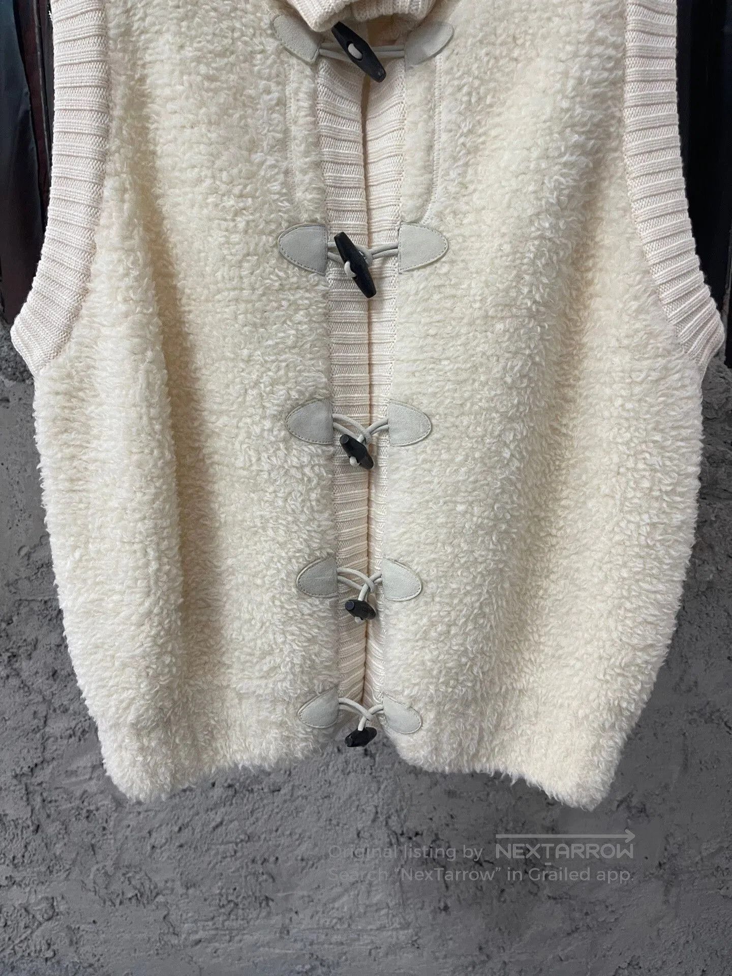 Dior dior cream lamb wool vest jacket. Size S / US 4 / IT 40 - 3 Thumbnail