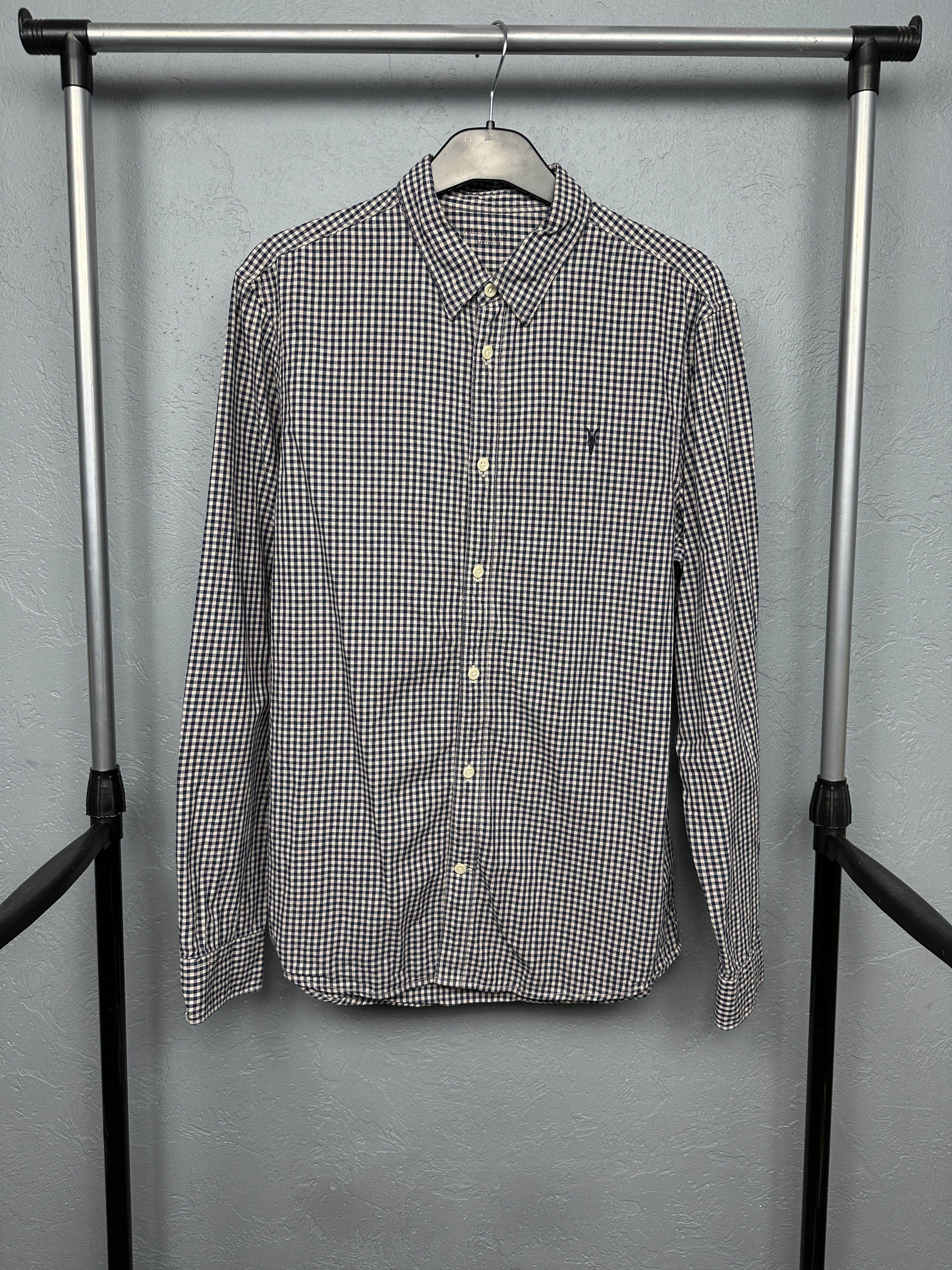 Allsaints Allsaints Quarry Mens Long Sleeve Shirt Size US M / EU 48-50 / 2 - 1 Thumbnail