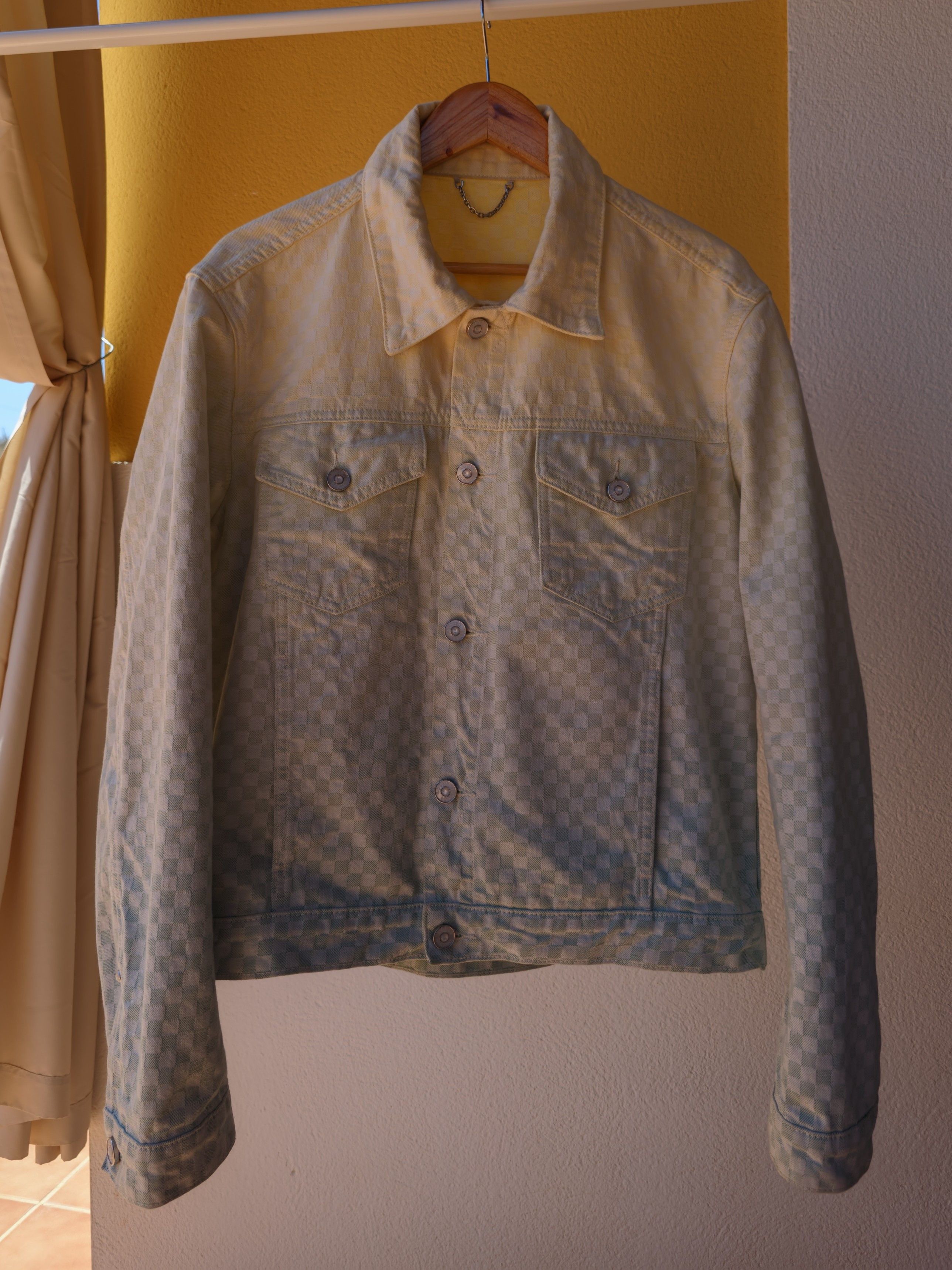 Louis Vuitton Louis Vuitton Damier Gradient Jacquard Denim Jacket Size US M / EU 48-50 / 2 - 1 Thumbnail