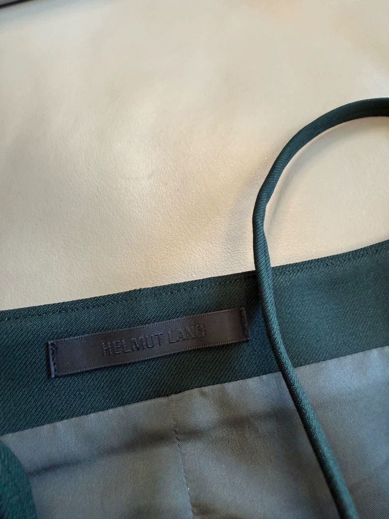 Helmut Lang HELMUT LANG size6 Green and black suspenders Size S / US 4 / IT 40 - 7 Thumbnail