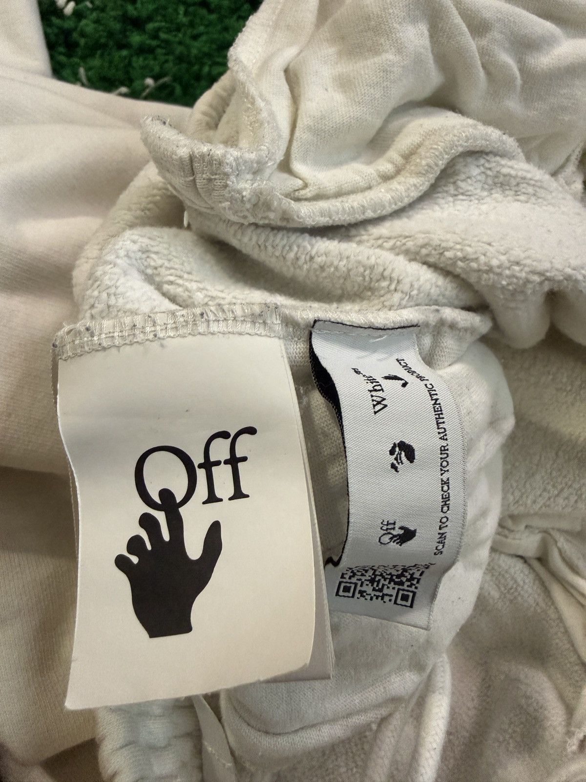 Off-White Off-White Off White Brush Arrow Sweatpants Size US 30 / EU 46 - 5 Thumbnail