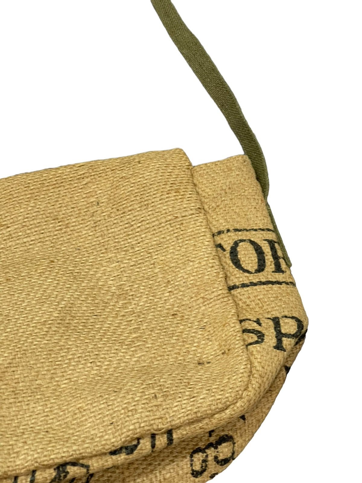 Handmade Coffee Sacks Messengger Bag Military Style Custom 1🟩 Size ONE SIZE - 14 Thumbnail