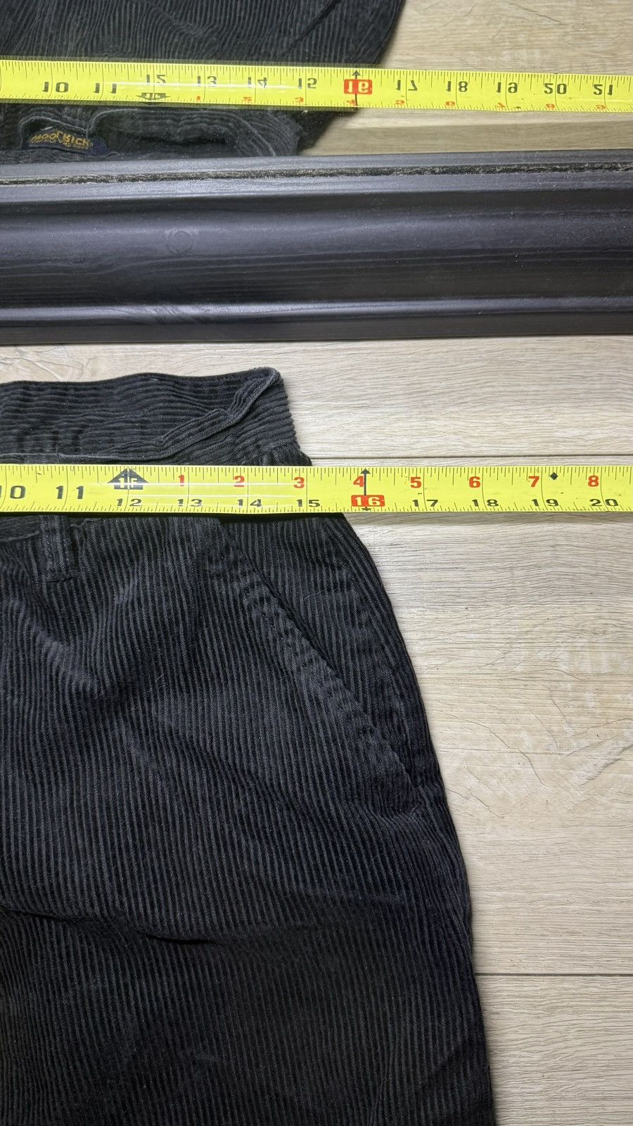 Woolrich Woolen Mills Vintage 1990s Woolrich Corduroy 14 x 30 Baggy Pants Size 36" / US 14 / IT 50 - 6 Thumbnail
