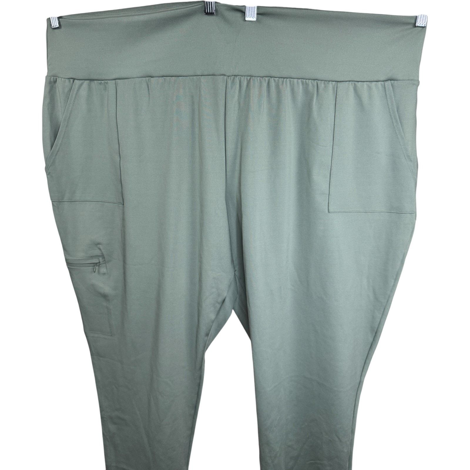 Other zuda Z-Move Tapered Pant Zipper Pocket Olive Green 4X Size 38" / US 16 / IT 52 - 2 Thumbnail