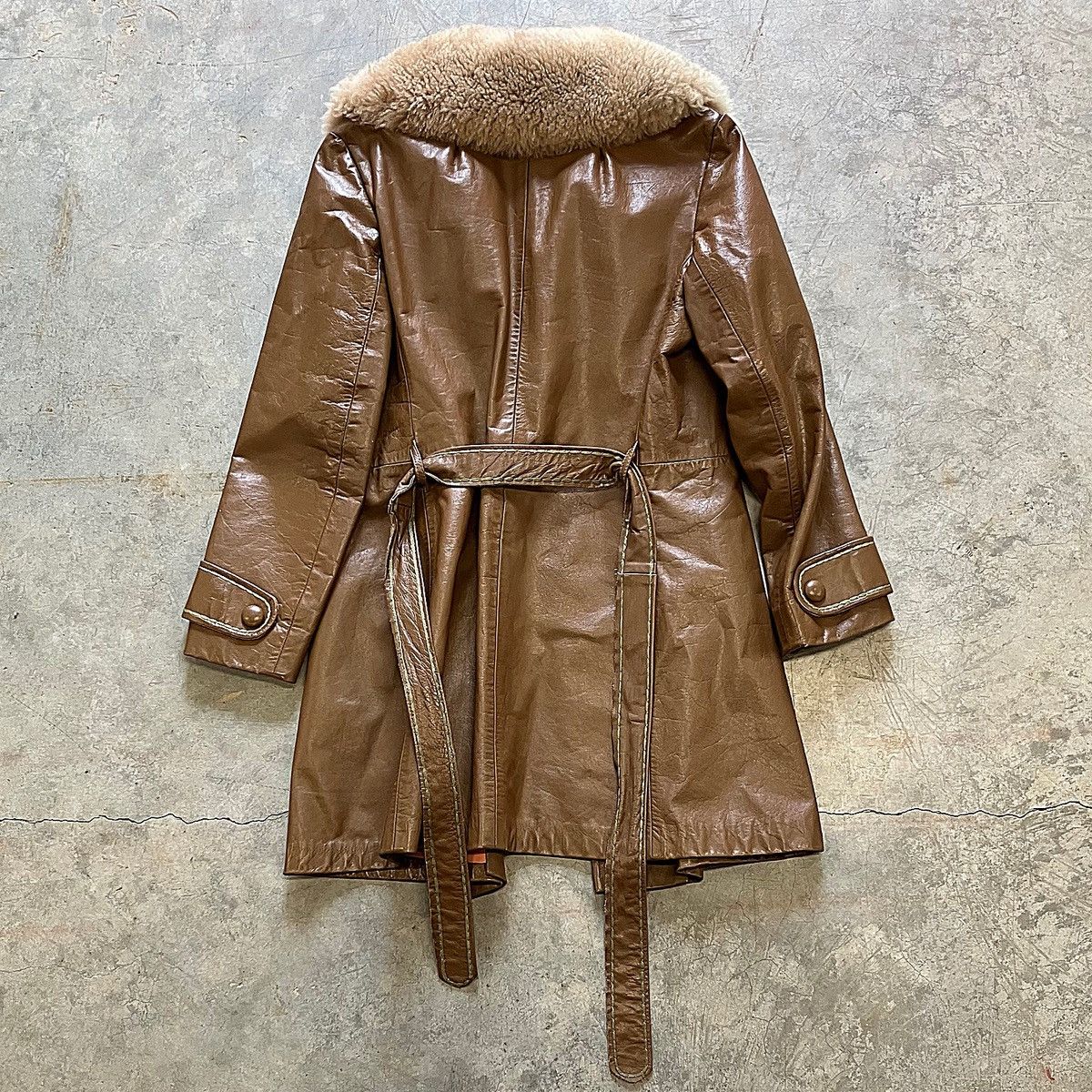 Vintage Vintage 70's Penny Lane Leather Jacket Size US M / EU 48-50 / 2 - 2 Thumbnail