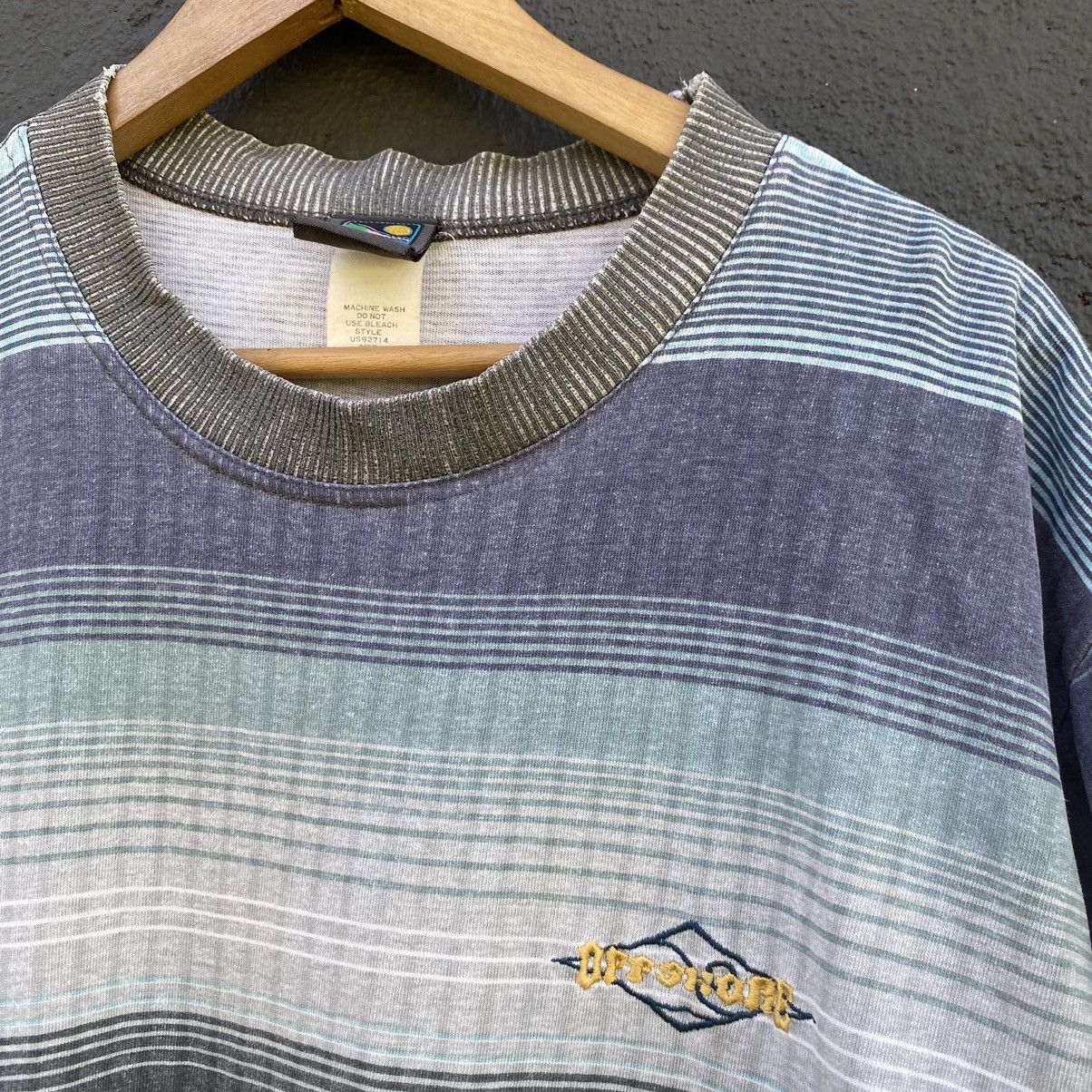 Vintage 💥SICK💥Thrashed 90s Vintage Off Shore ERD SURF GRUNGE TEE Size US M / EU 48-50 / 2 - 2 Thumbnail