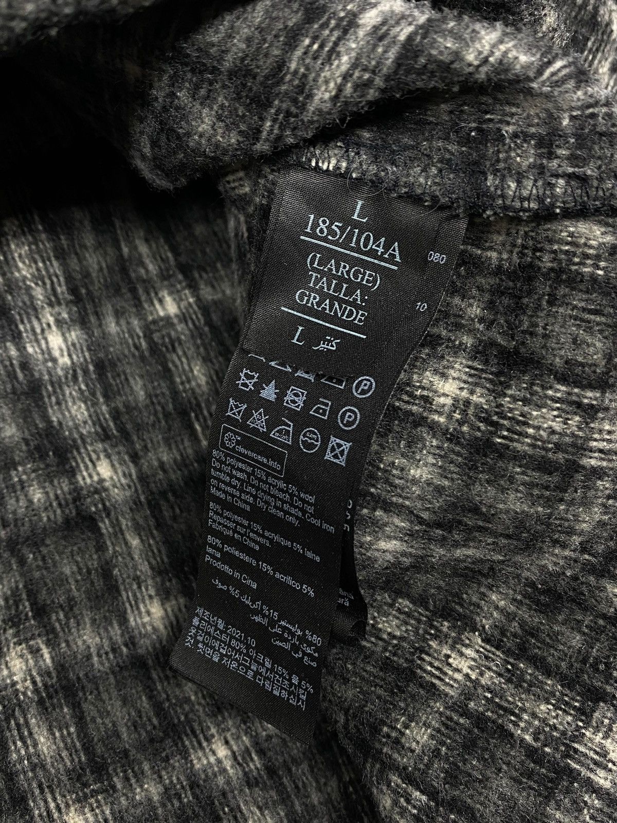 Allsaints 🔥 ALLSAINTS OVERSIZED FLANNEL SHIRT GRUNGE 🔥 Size US L / EU 52-54 / 3 - 17 Thumbnail