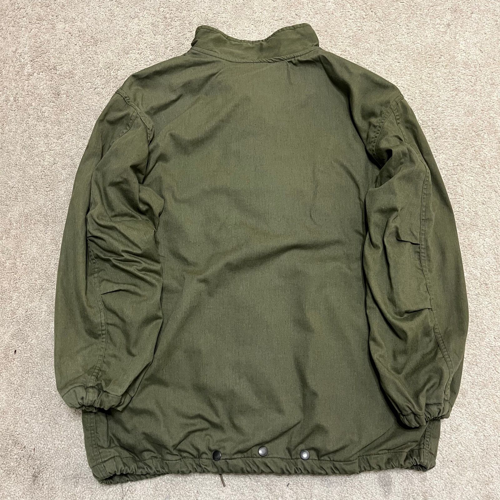 Other Vintage 1978 U.S. Military Chemical Protective Jacket Green Size US M / EU 48-50 / 2 - 2 Thumbnail