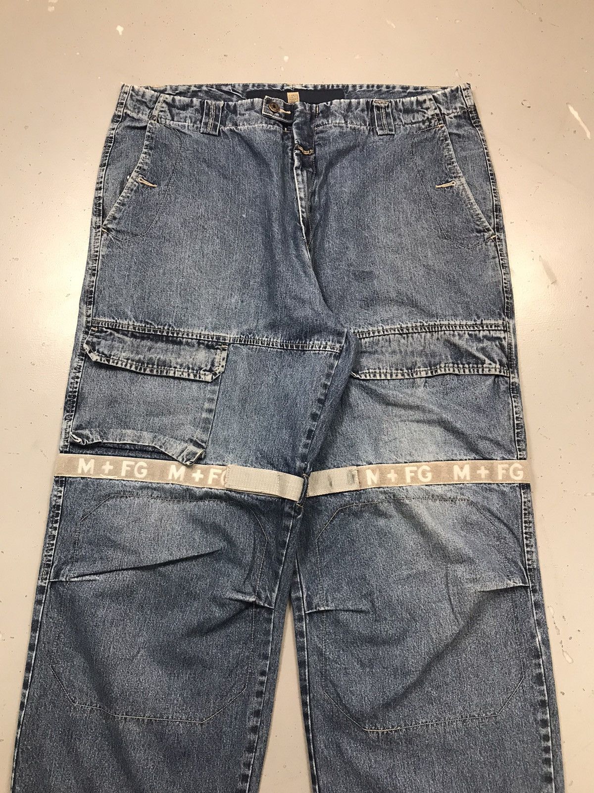 Marithe + Francois Girbaud Vintage marithe & Francois girbaud baggy denim pant Size US 44 / EU 60 - 5 Thumbnail