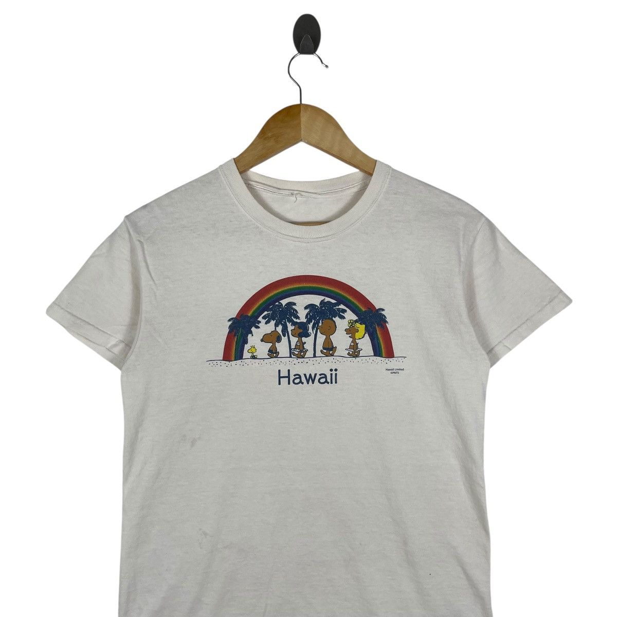 Japanese Brand × Vintage Vintage Hawaii Peanuts Snoopy Beach Tee Shirt Size US S / EU 44-46 / 1 - 2 Thumbnail