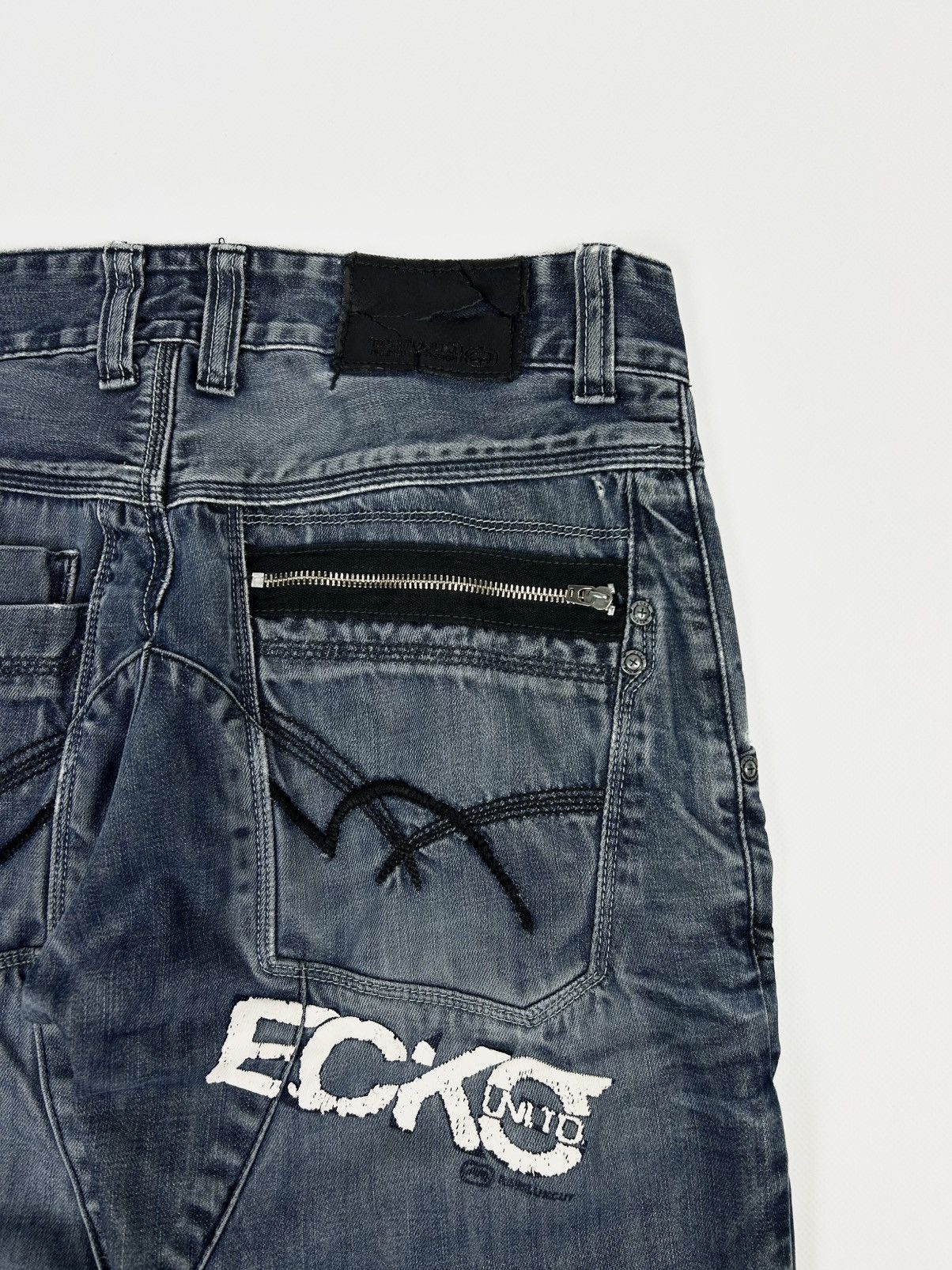 Ecko Unltd. Vintage Y2k Ecko Unltd. jeans rare denim rap pants 90s Size US 32 / EU 48 - 6 Thumbnail
