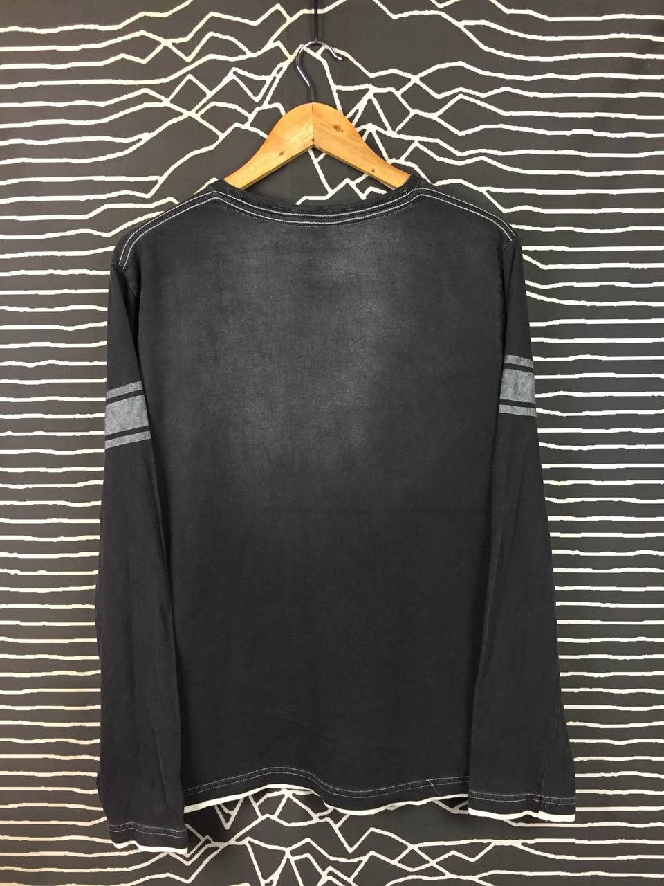 Japanese Brand Barns Outfitters Leaf Barns Distressed NY Football Tee Size US M / EU 48-50 / 2 - 7 Thumbnail
