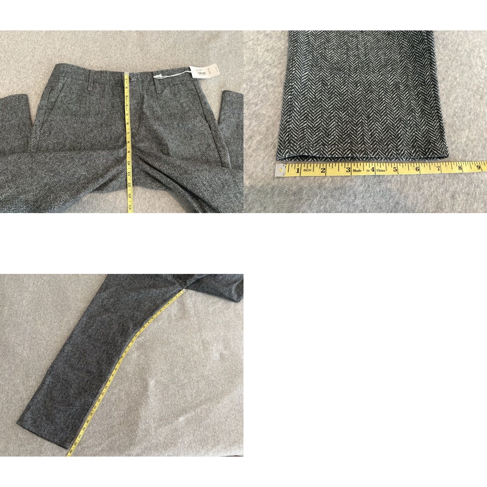 Vintage AG Adriano Goldschmied AG Marshall Slim Chino Pants Mens 32x30 Gray Slim Fit Cotton Blend Flat Front NWT Size US 32 / EU 48 - 8 Thumbnail