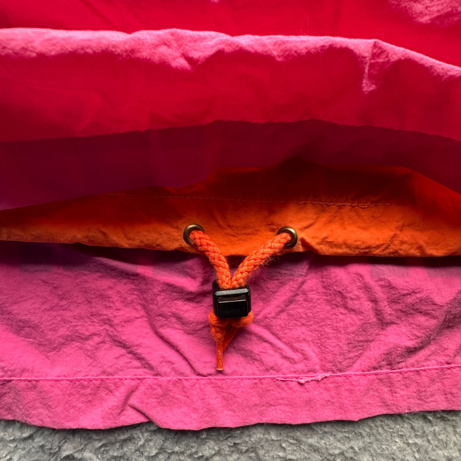 B.U.M Equipment Vintage 90s BUM Equipment Orange Windbreaker Jacket Mens XL Size US XL / EU 56 / 4 - 12 Thumbnail