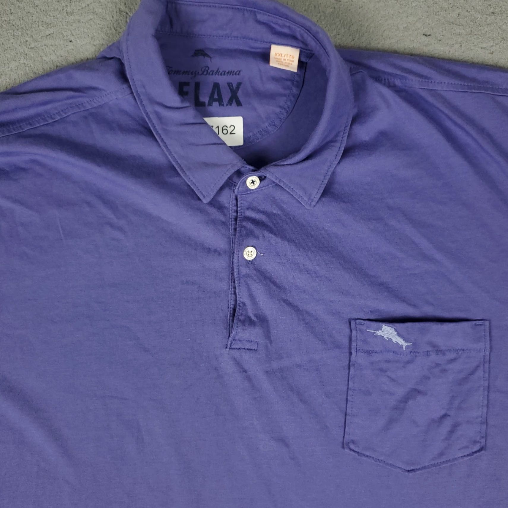 Tommy Bahama Tommy Bahama Polo Shirt Mens 2XL Purple Golf Casual Short Sleeve Polo Shirt Purple 2XL Mens Size US XXL / EU 58 / 5 - 2 Thumbnail