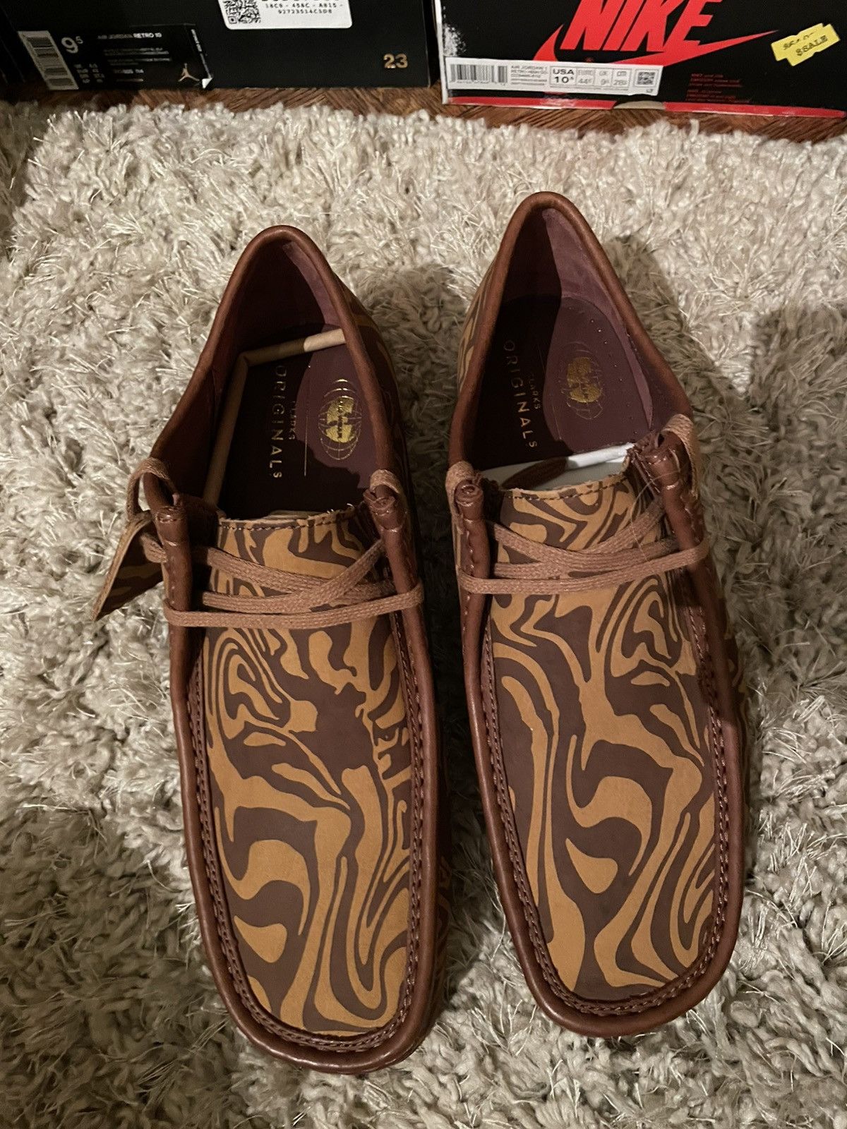 Wu-Tang Clan Clarks x Wu Wear Wallabees Size US 13 / EU 46 - 5 Thumbnail