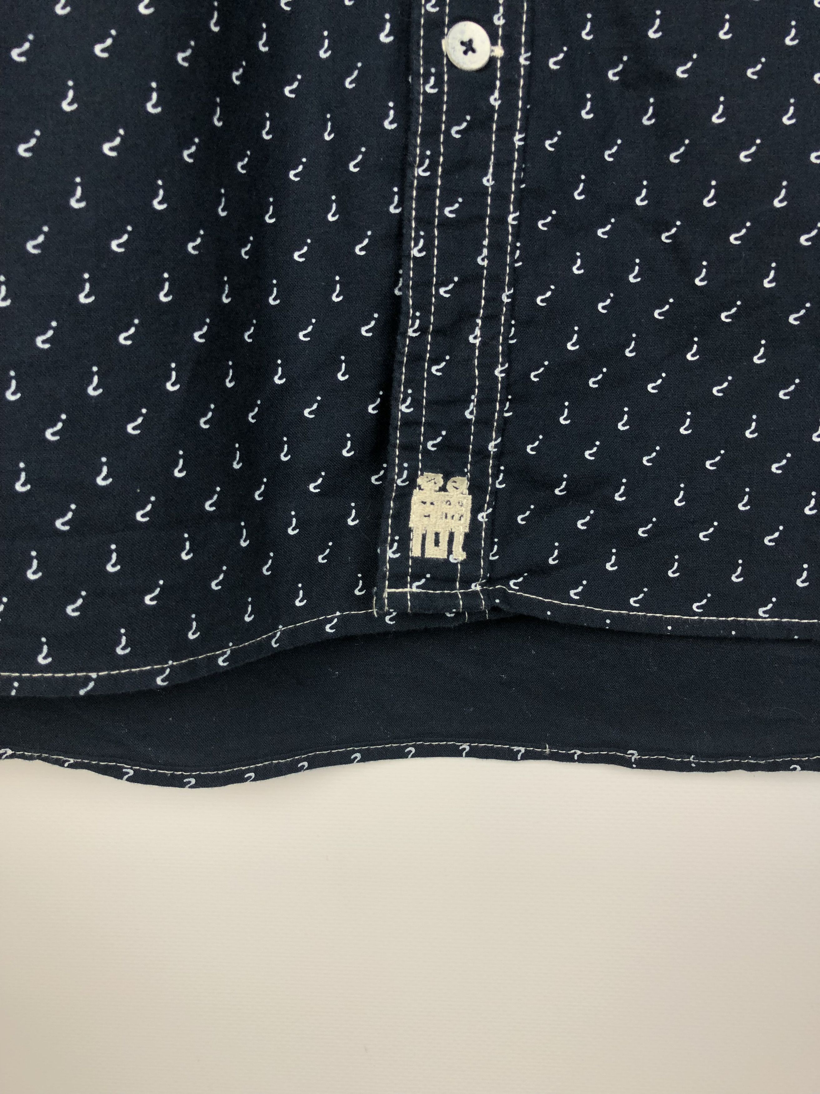 Desigual Desigual Why? Shirt Monogram Navy size XL Size US XL / EU 56 / 4 - 4 Thumbnail
