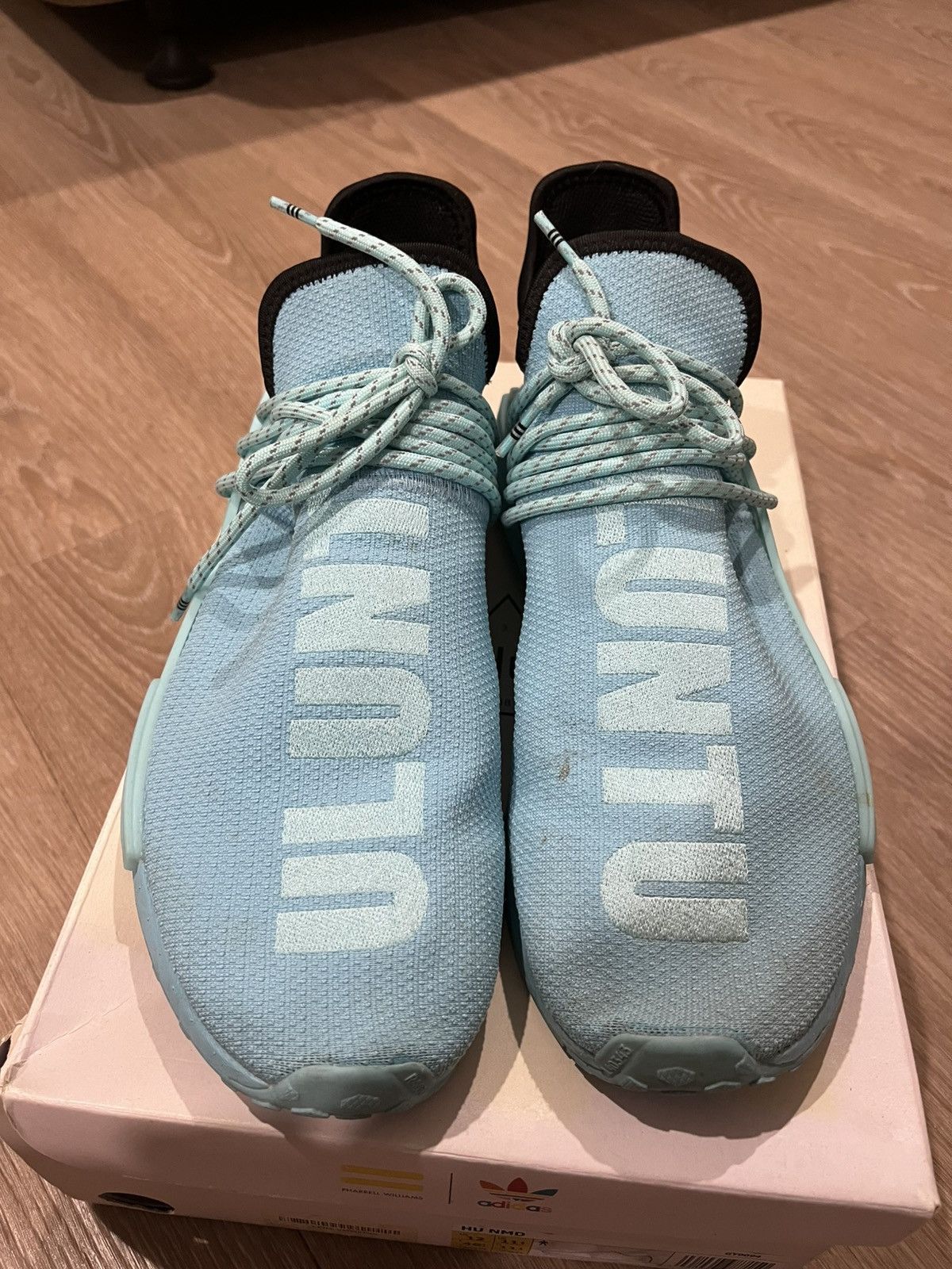 Adidas × Pharrell Adidas human race Size US 12 / EU 45 - 2 Thumbnail