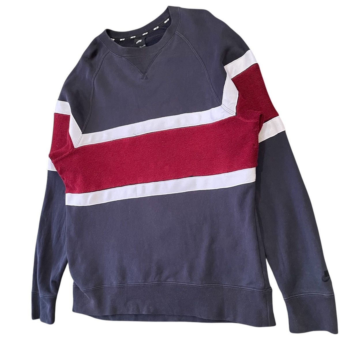 Nike SB Nike SB Color Block Crewneck Sweatshirt Size US XL / EU 56 / 4 - 3 Thumbnail