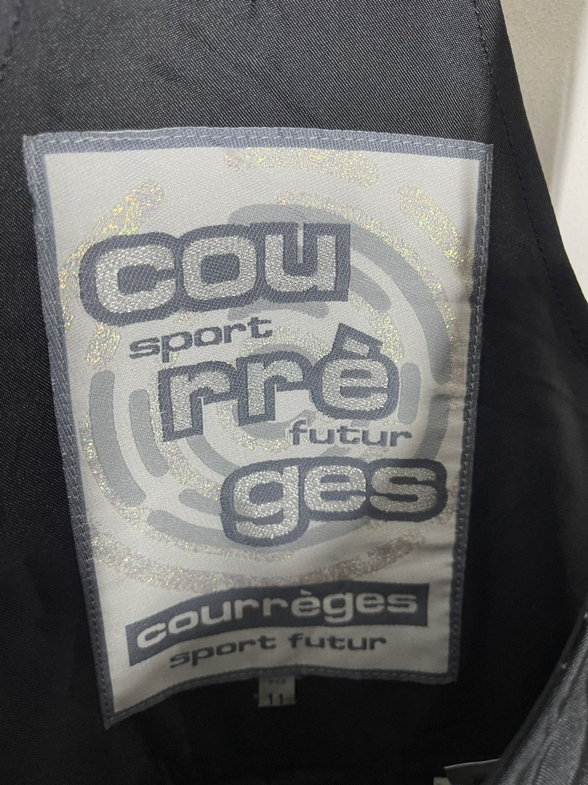 Courreges × Vintage VINTAGE BLACK COURREGES OVERALL SKI STREETWEAR Size US 30 / EU 46 - 5 Thumbnail