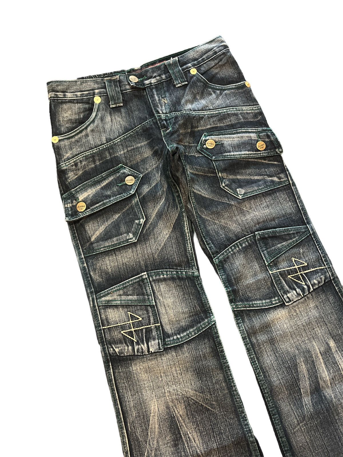 Other FLARED💥SICK‼️JEANS DE ART BUSH PANT DISTRESSED DENIM PANT Size US 30 / EU 46 - 5 Thumbnail