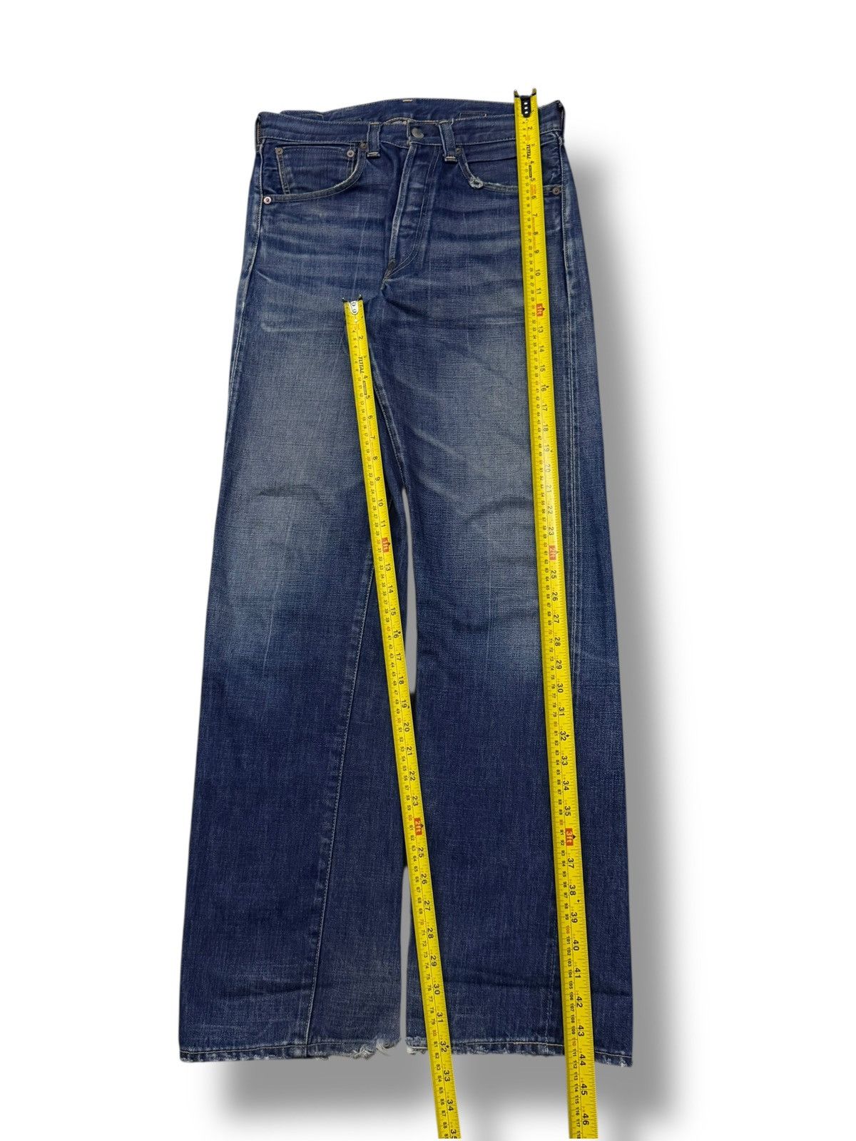 Levi's Vintage Clothing Vintage 00s Levi’s 501-XX Big E Buckle Back Selvedge Japan Size US 30 / EU 46 - 20 Thumbnail