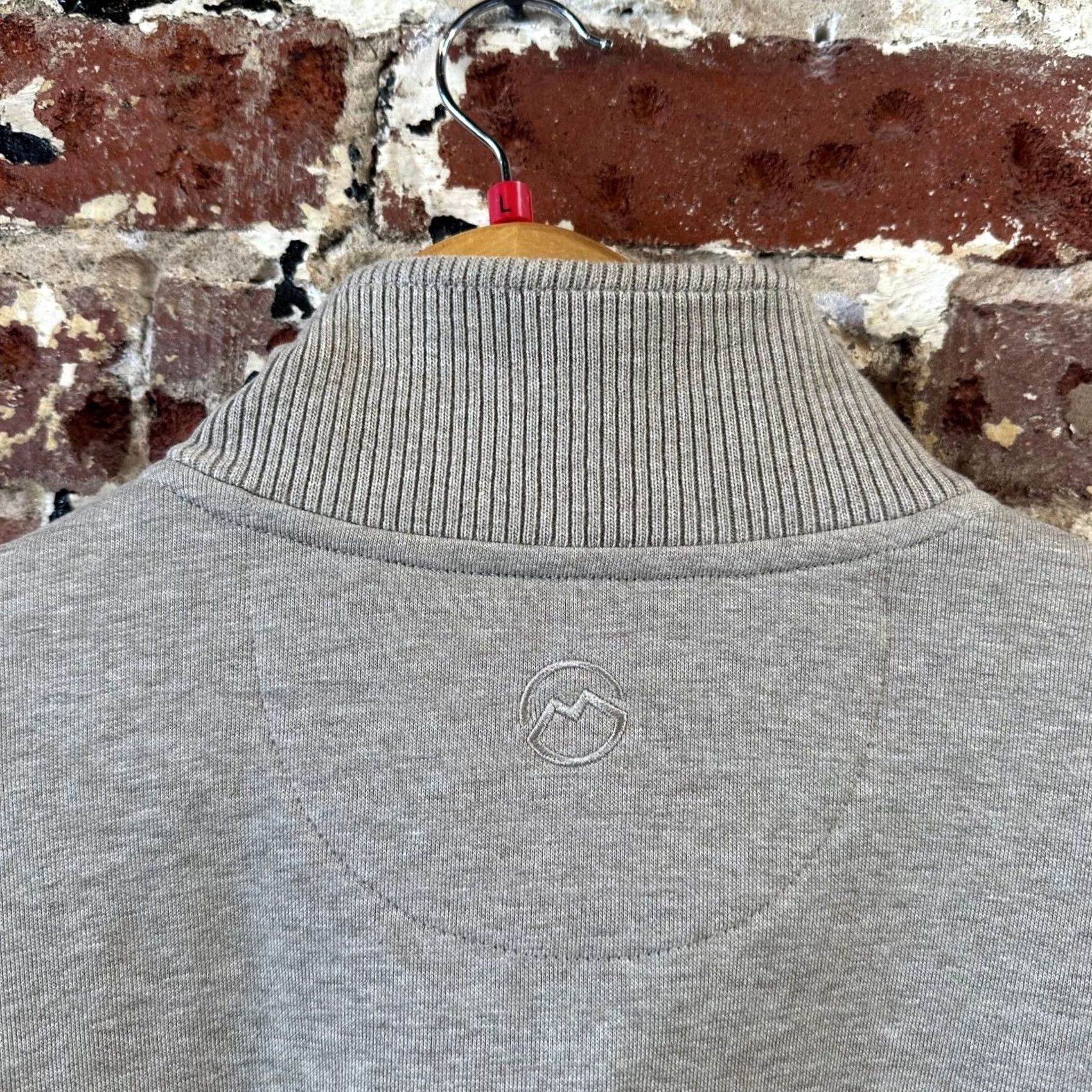 Vintage Magellan Sweatshirt Pullover 1/4 snap Tan Campfire Mens Large Size US L / EU 52-54 / 3 - 6 Thumbnail