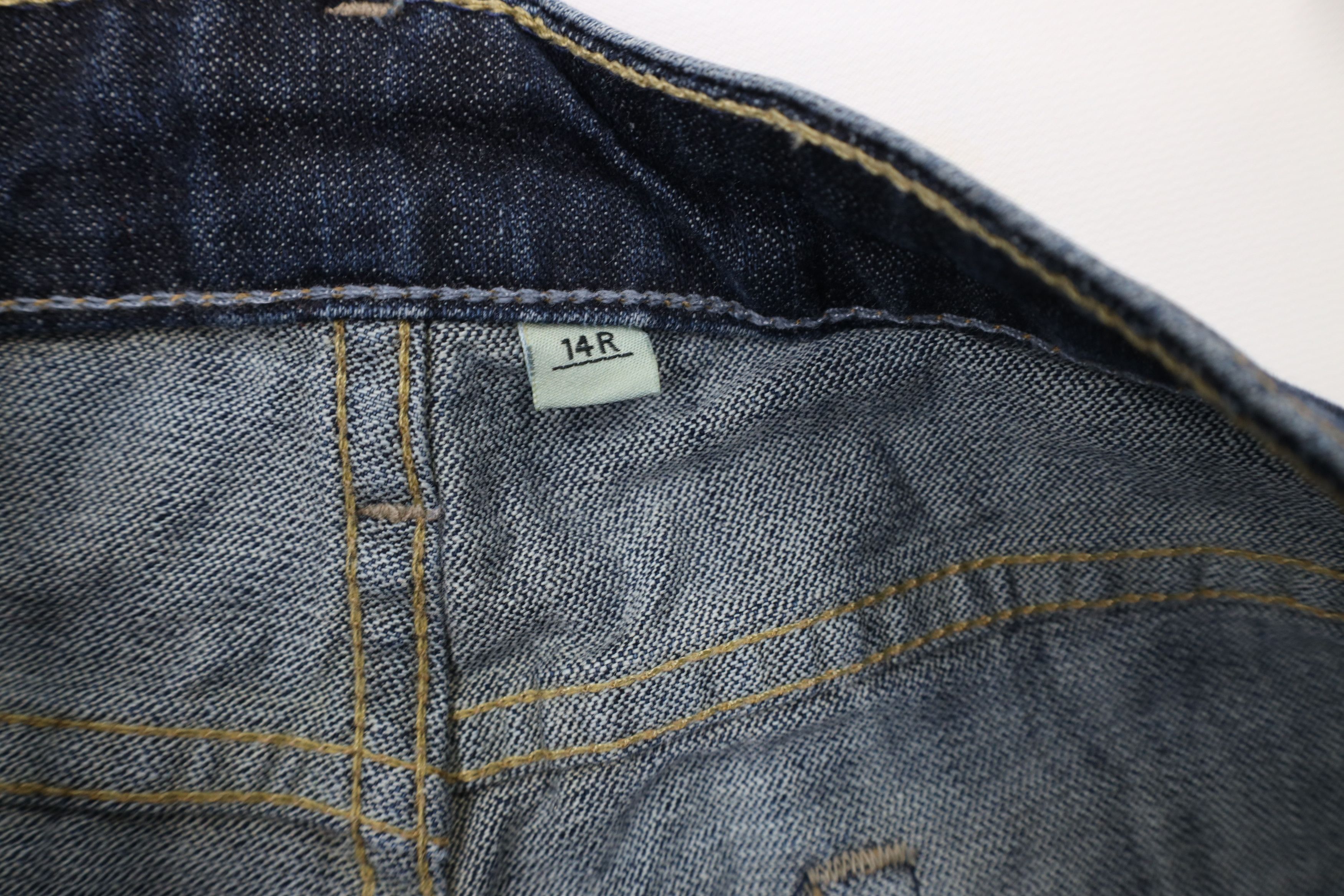 Gap × Vintage Vintage Y2K Gap Flared Wide Leg Denim Jeans Dark Indigo Size 36" / US 14 / IT 50 - 8 Thumbnail
