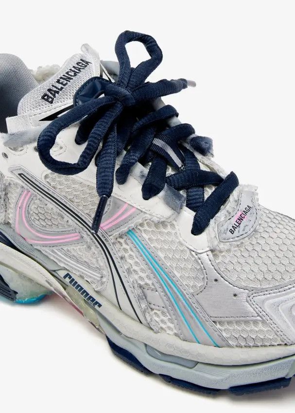 Balenciaga o1w1db10425 Runner Sneakers in Multicolor Size US 8 / IT 38 - 2 Thumbnail