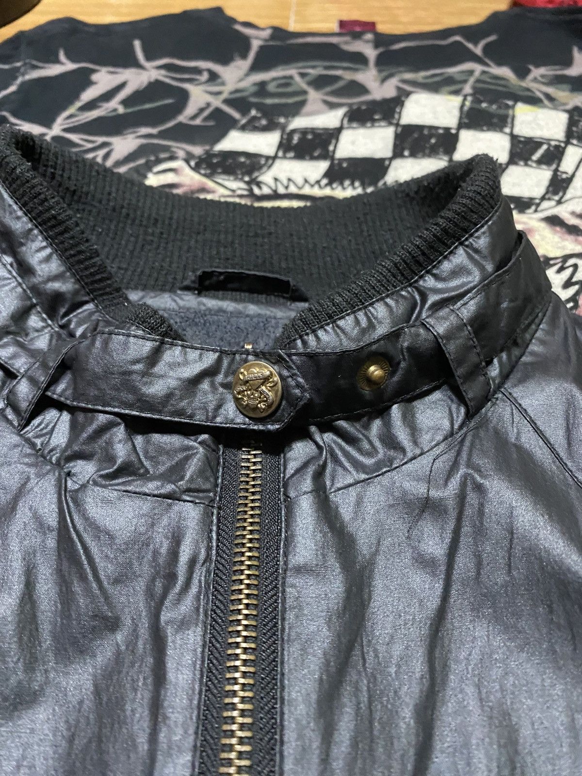 Christian Audigier × Ed Hardy Ed hardy leather jacket Size M / US 6-8 / IT 42-44 - 4 Thumbnail