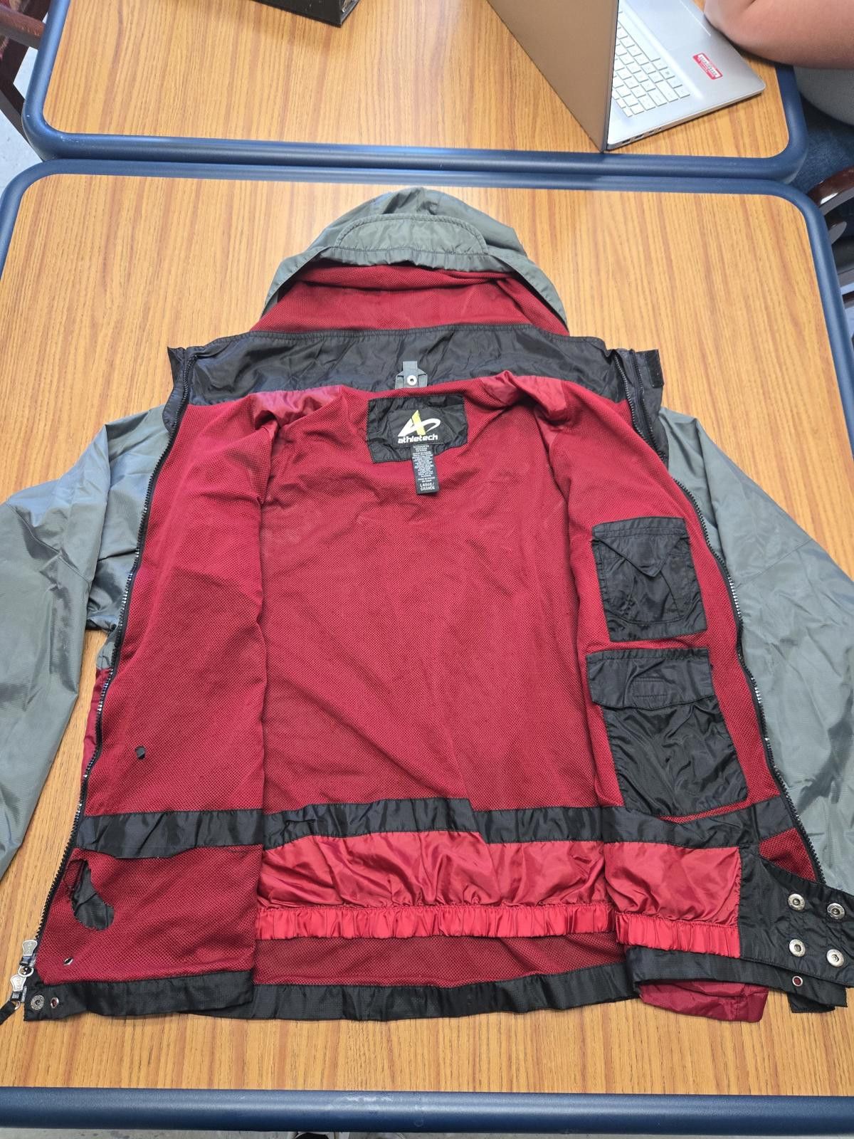 Russell Athletic Athletech Nylon Jacket Size Large Size US L / EU 52-54 / 3 - 3 Thumbnail