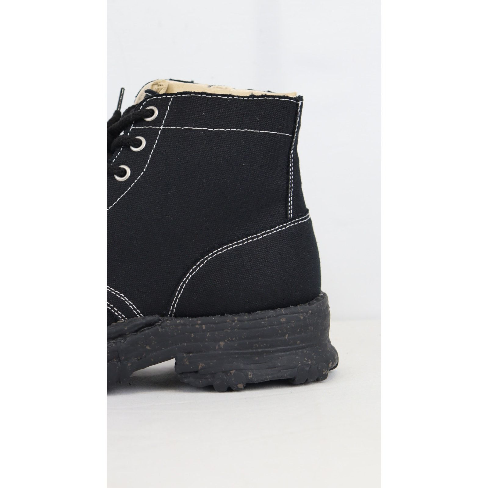 Maison MIHARA YASUHIRO o1rshd1 Vintage Like Sole Canvas Boots in Black Size US 9 / EU 42 - 4 Thumbnail