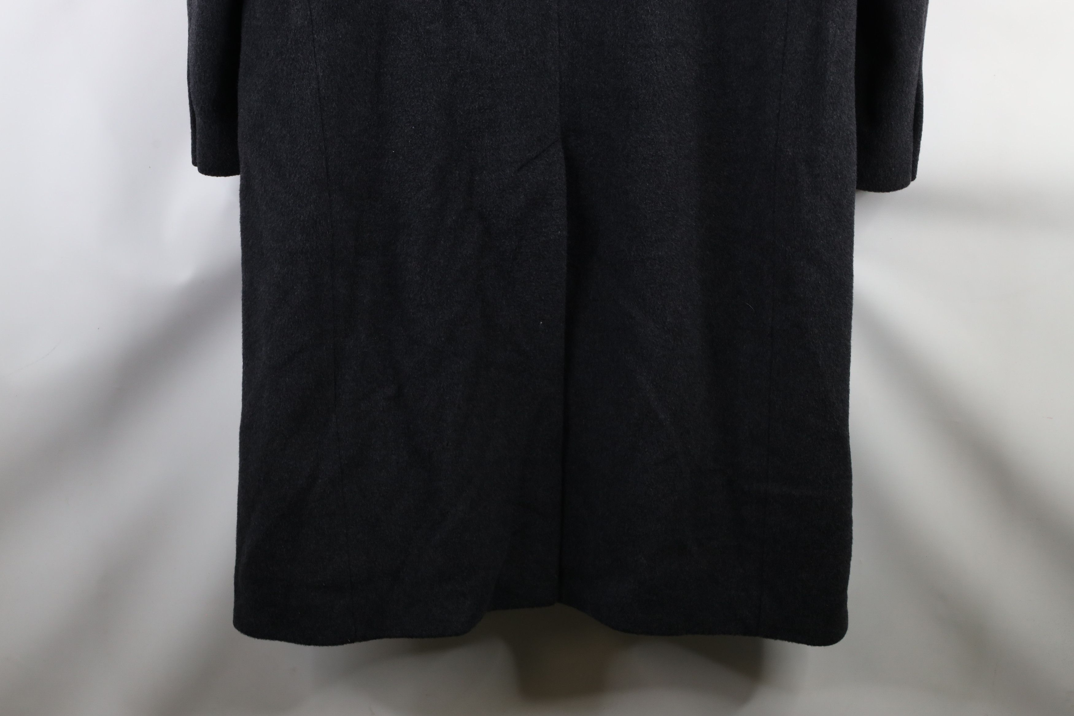 Diane von Furstenberg × Vintage Vintage 90s Egon Von Furstenberg Cashmere Wool Overcoat Gray Size US XL / EU 56 / 4 - 17 Thumbnail