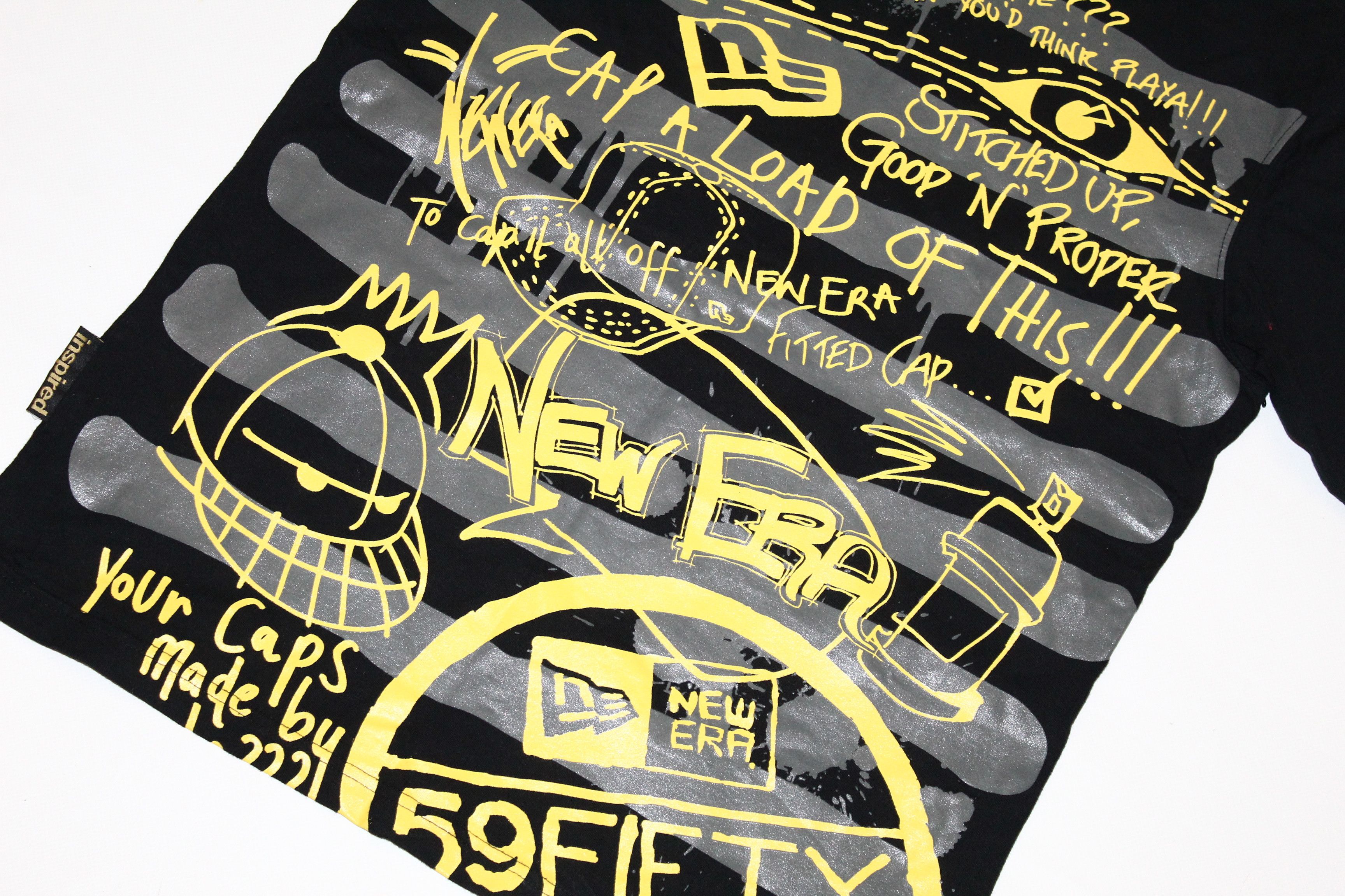 New Era 🔥New Era 59FIFTY Inspired OG graffiti art baggy t-shirt Size US M / EU 48-50 / 2 - 10 Thumbnail