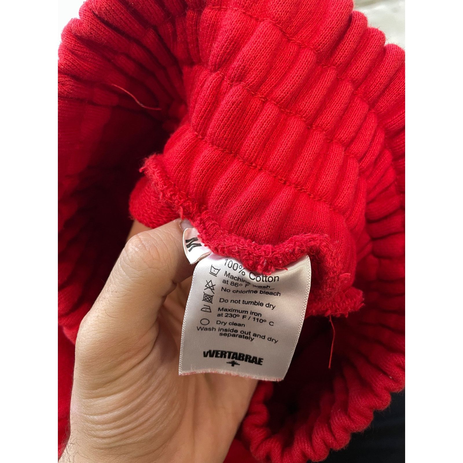Vertabrae Vertabrae Red & Navy Sweatpants Size US 32 / EU 48 - 4 Thumbnail