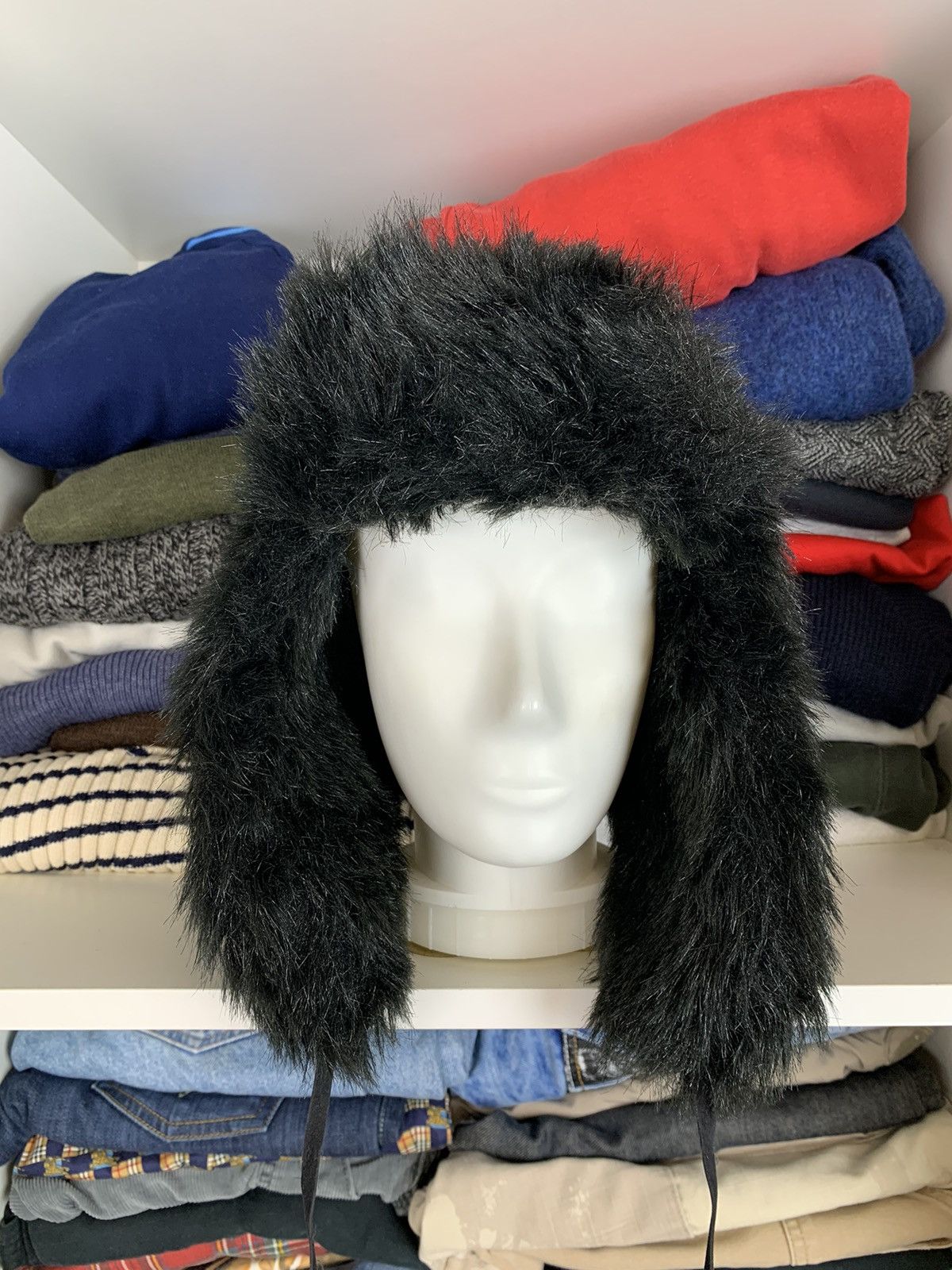 Other Y2K Ushanka Faux Fuzzy Fur Hat Size ONE SIZE - 1 Thumbnail