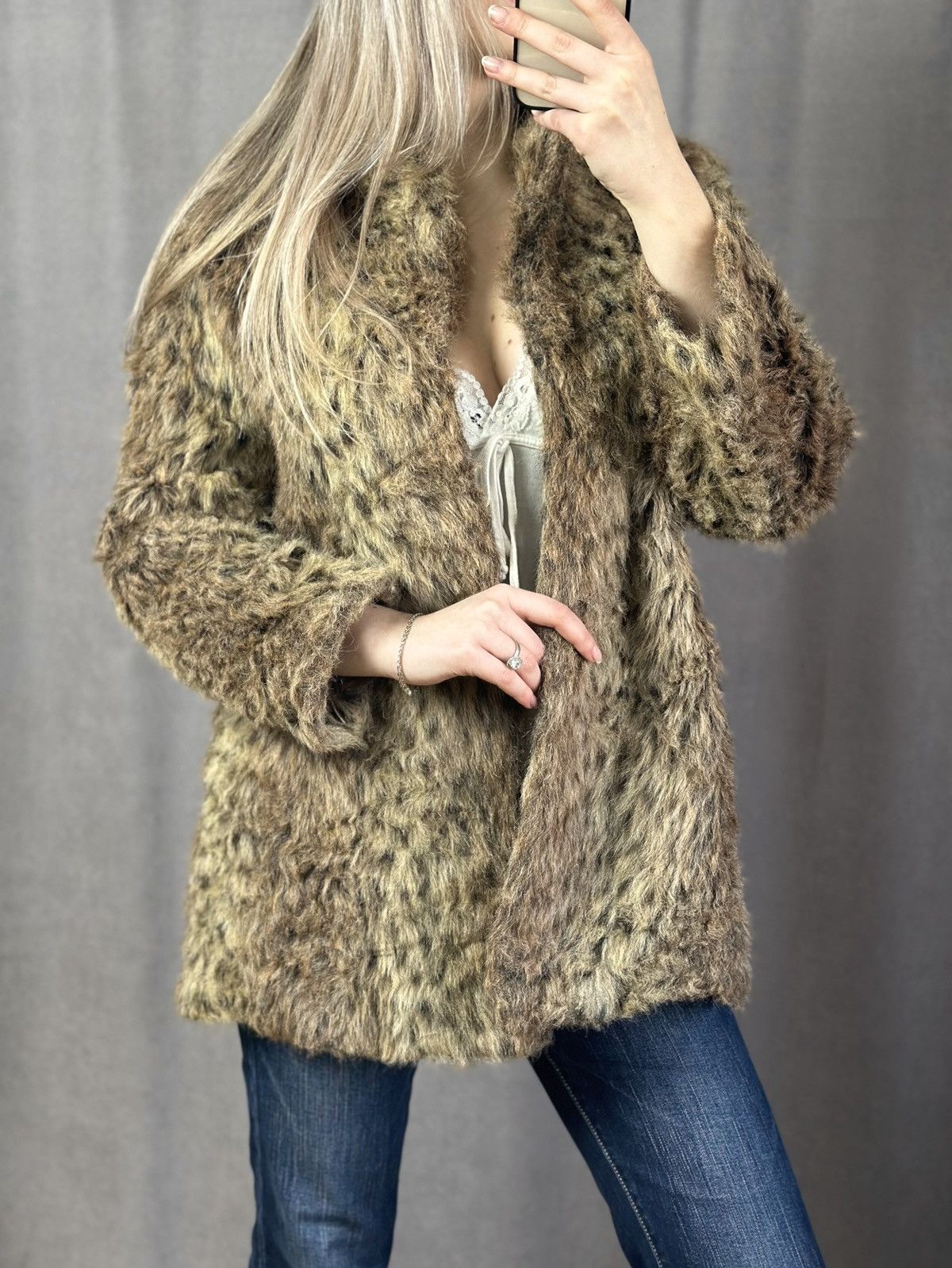 Hysteric Glamour WOW😻 Vintage Fur JACKET Mohair LGB HOODIE JAPAN CANADA GOOSE Size M / US 6-8 / IT 42-44 - 1 Thumbnail