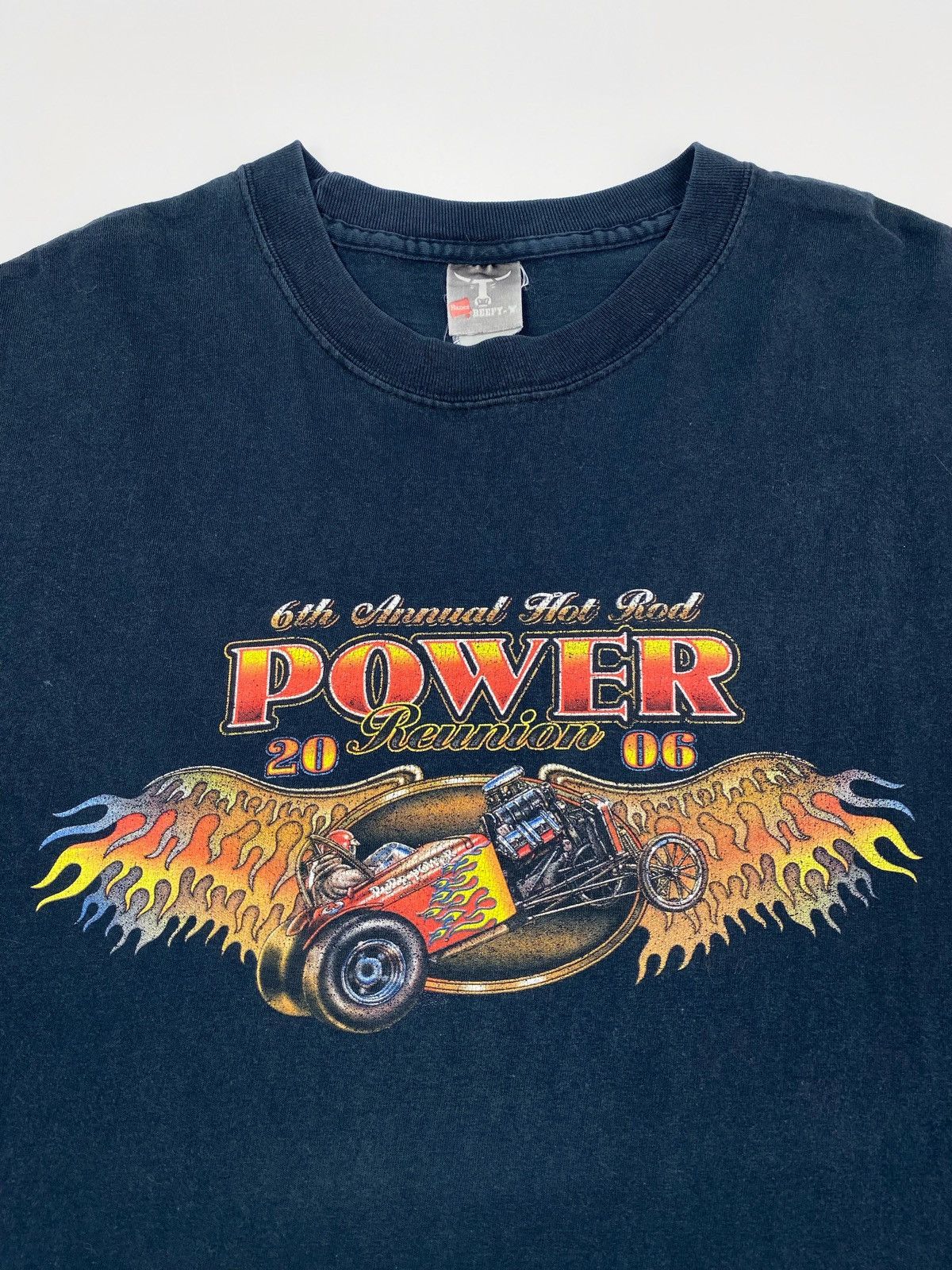 Vintage Y2K Vintage 6th Annual Hot Rod Power Reunion Graphic Tee Size US XL / EU 56 / 4 - 2 Thumbnail