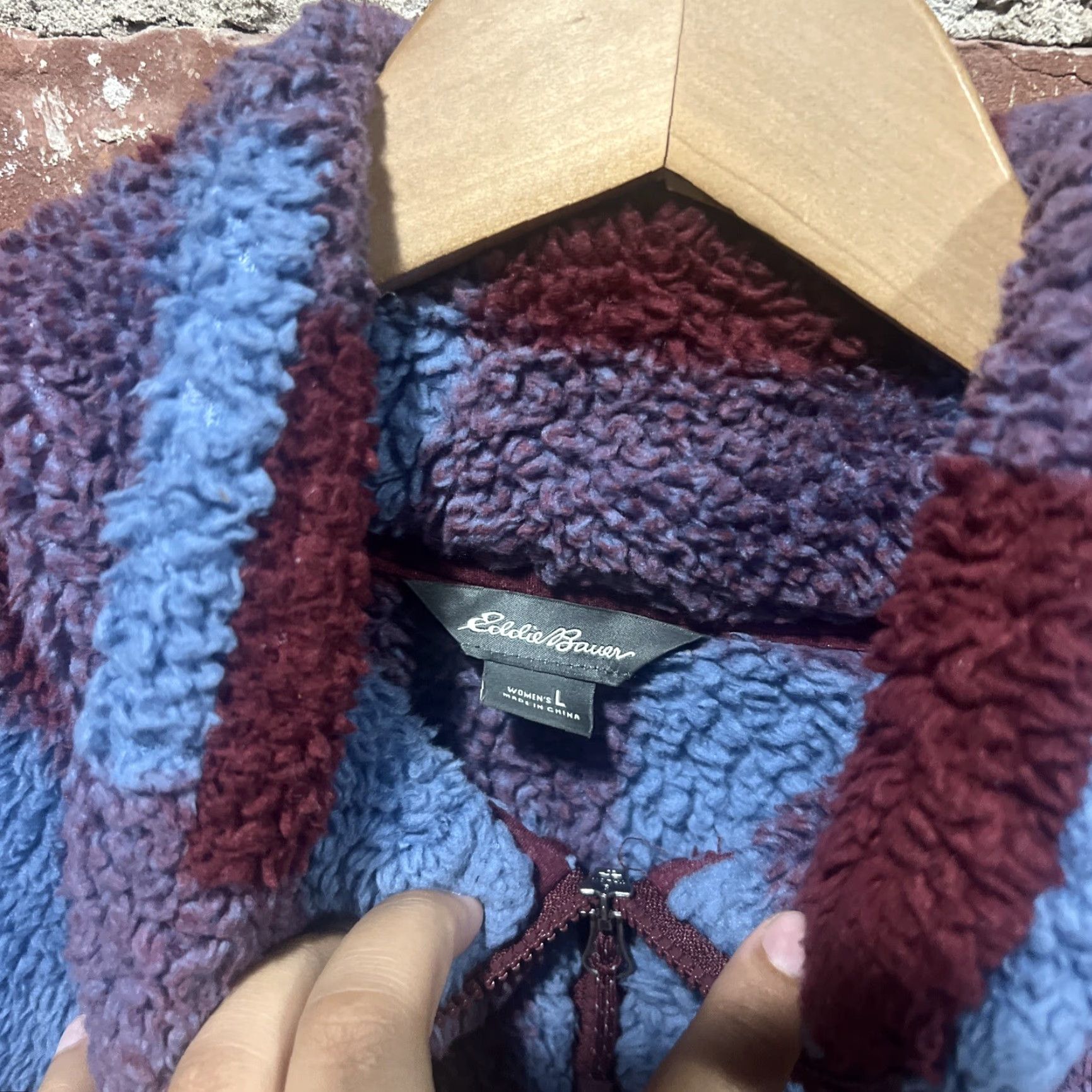Eddie Bauer VINTAGE Eddie Bauer Sweater (Note: vintage rule) Size L / US 10 / IT 46 - 2 Thumbnail