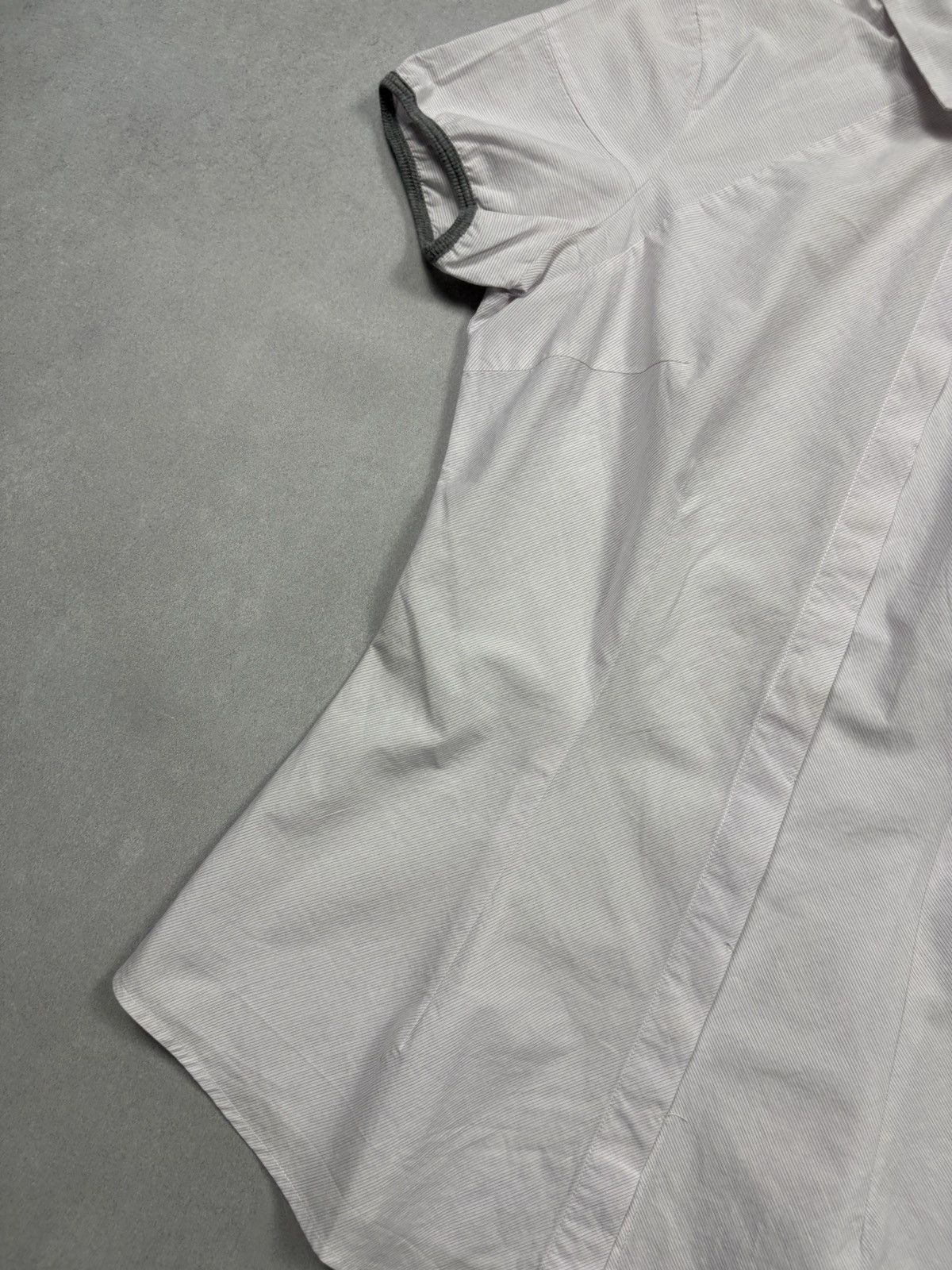 Brunello Cucinelli Brunello Cucinelli Monili Collar Button Short Sleeve Shirt S Size S / US 4 / IT 40 - 7 Thumbnail