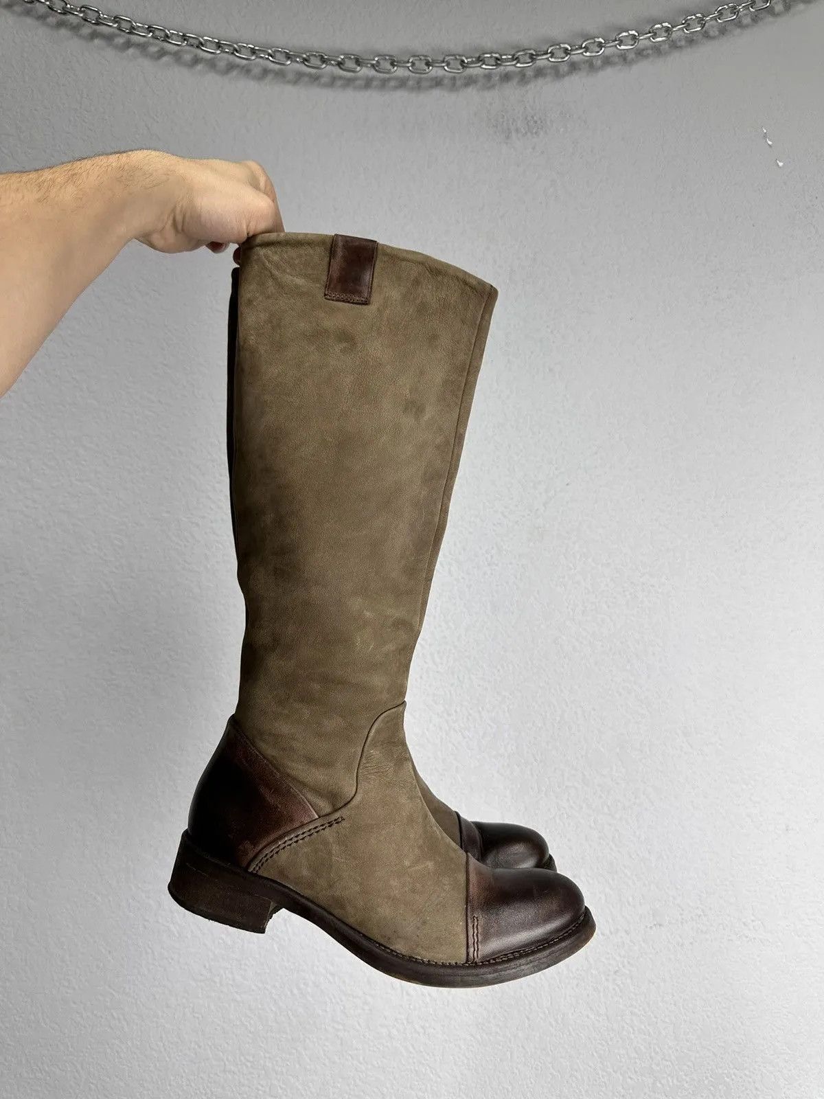 If Six Was Nine Vintage Leather Hight Maison Margiela As 98 Boots Japan Goa Size US 8 / IT 38 - 3 Thumbnail